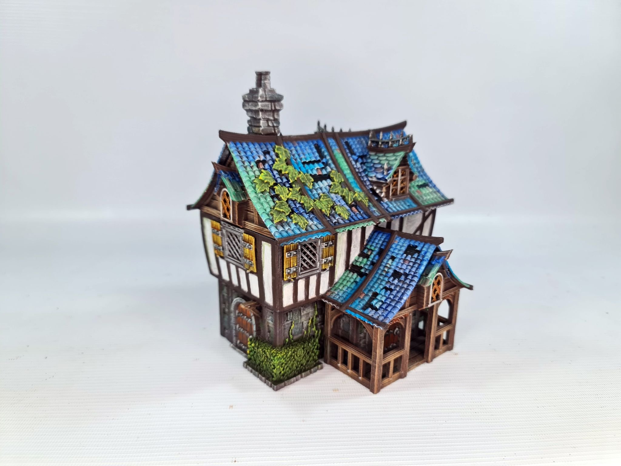 Oakburn House från 3DP4U | modell figurspel hus dnd d&d