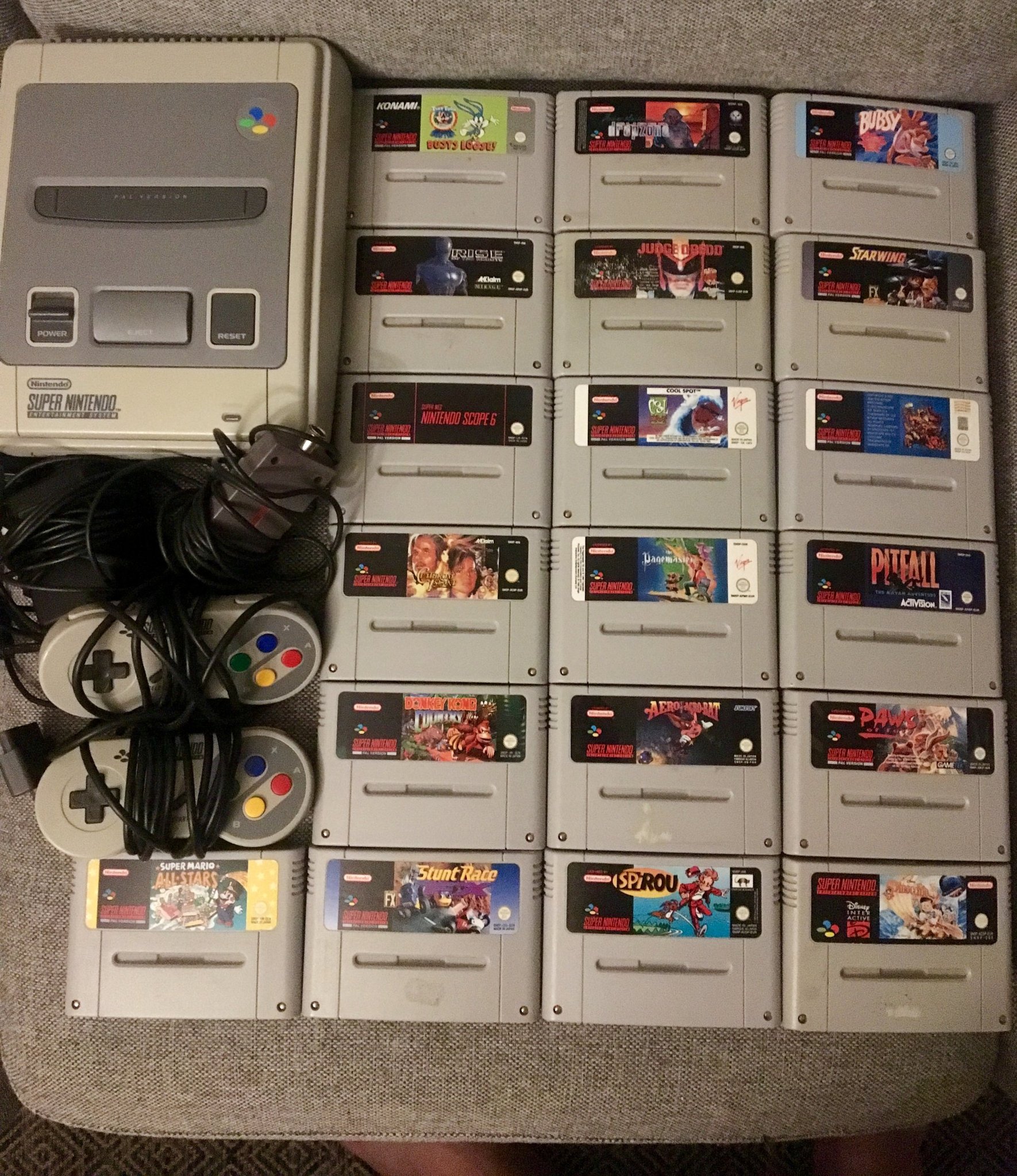 Supernintendo Snes 16bit 19st spel (392730586) ᐈ Köp på Tradera
