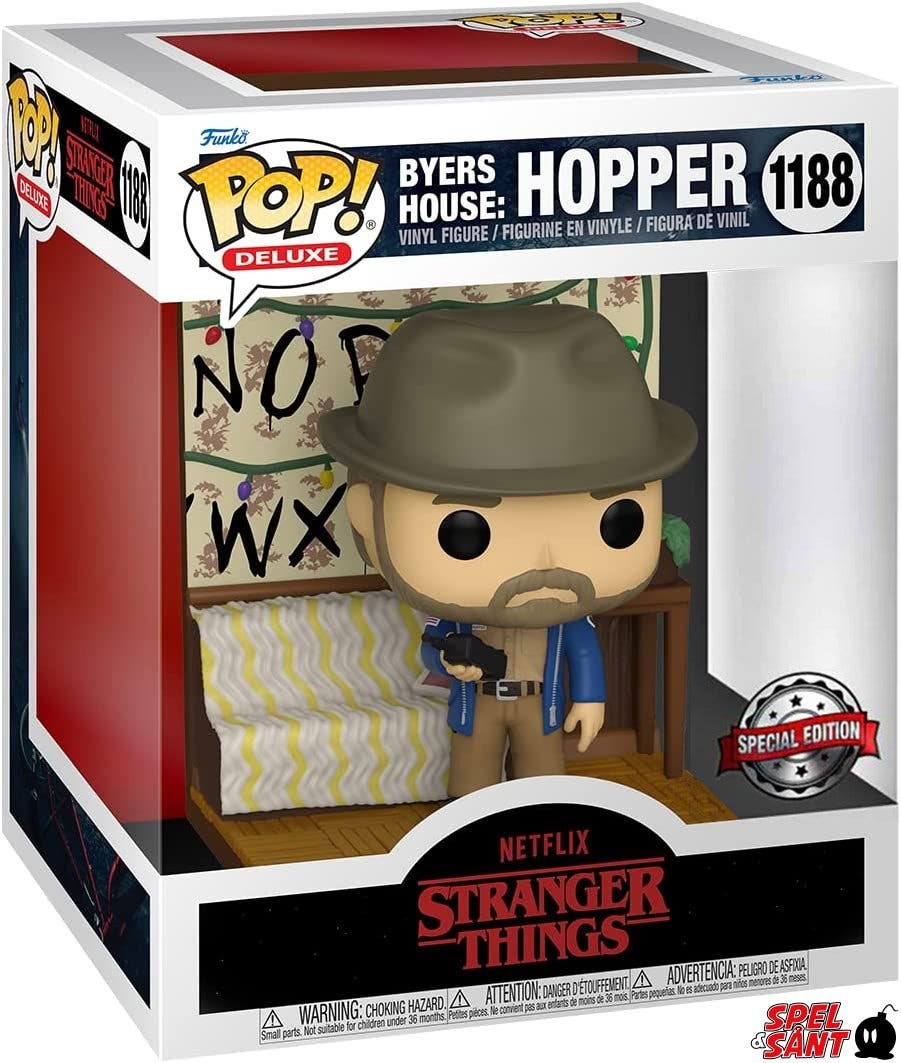 Pop! Stranger Things Byers House Hopper Deluxe Vinylfigur