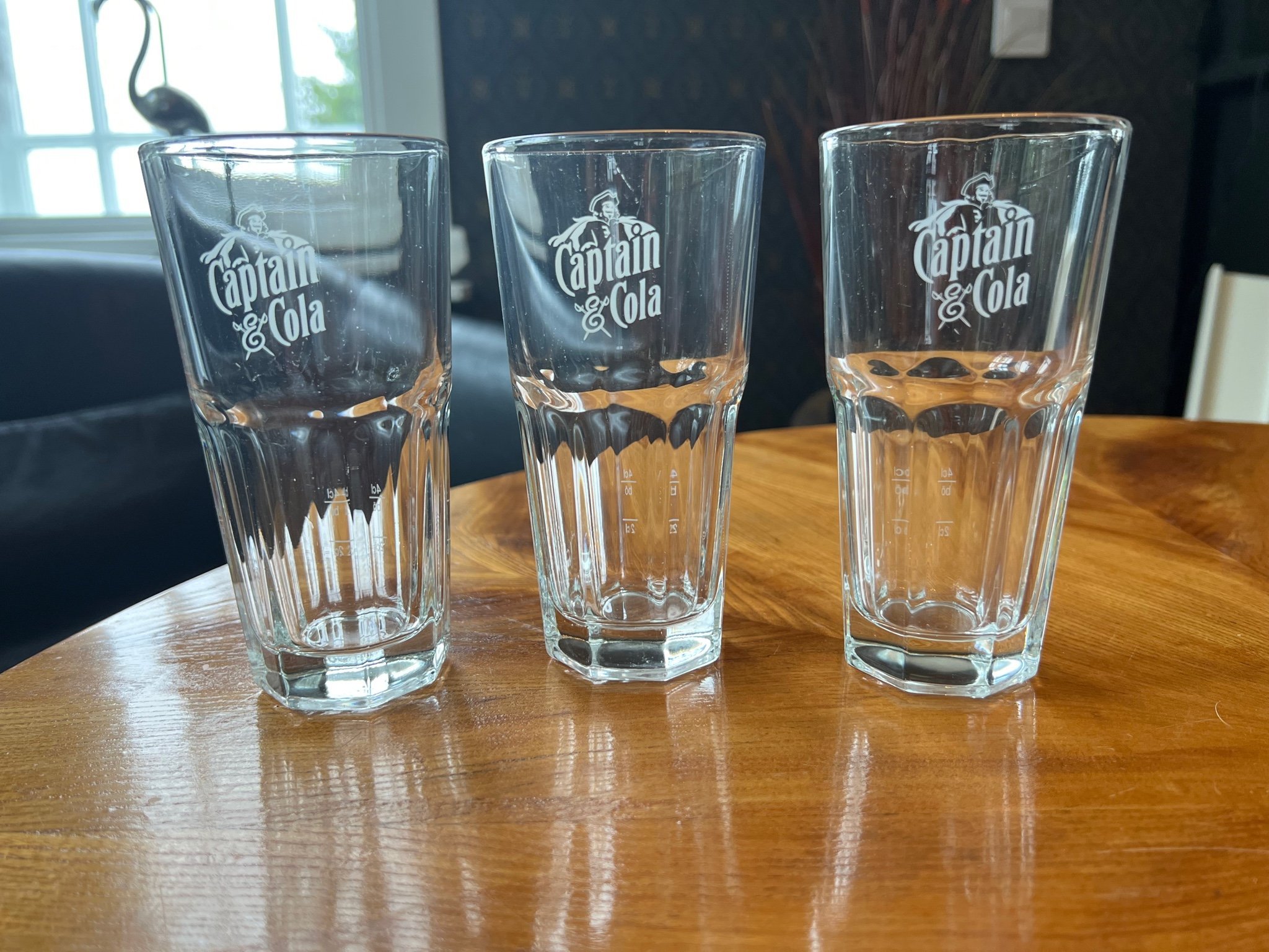 3 Captain glas, cl mått,highballglas,Rom.. Köp på Tradera