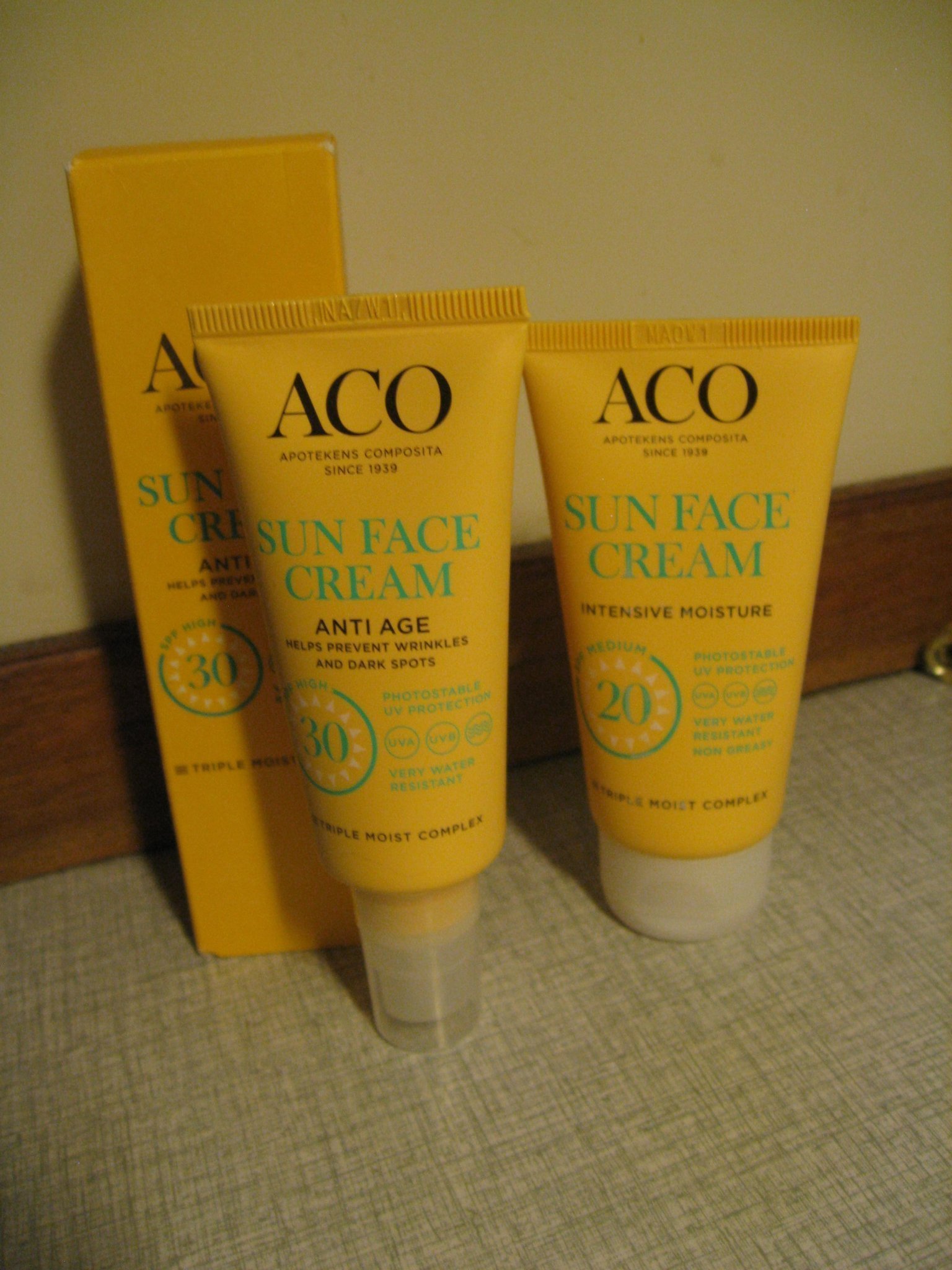 Se produkter som liknar ACO Sun Face Cream Anti Age S.. på Tradera