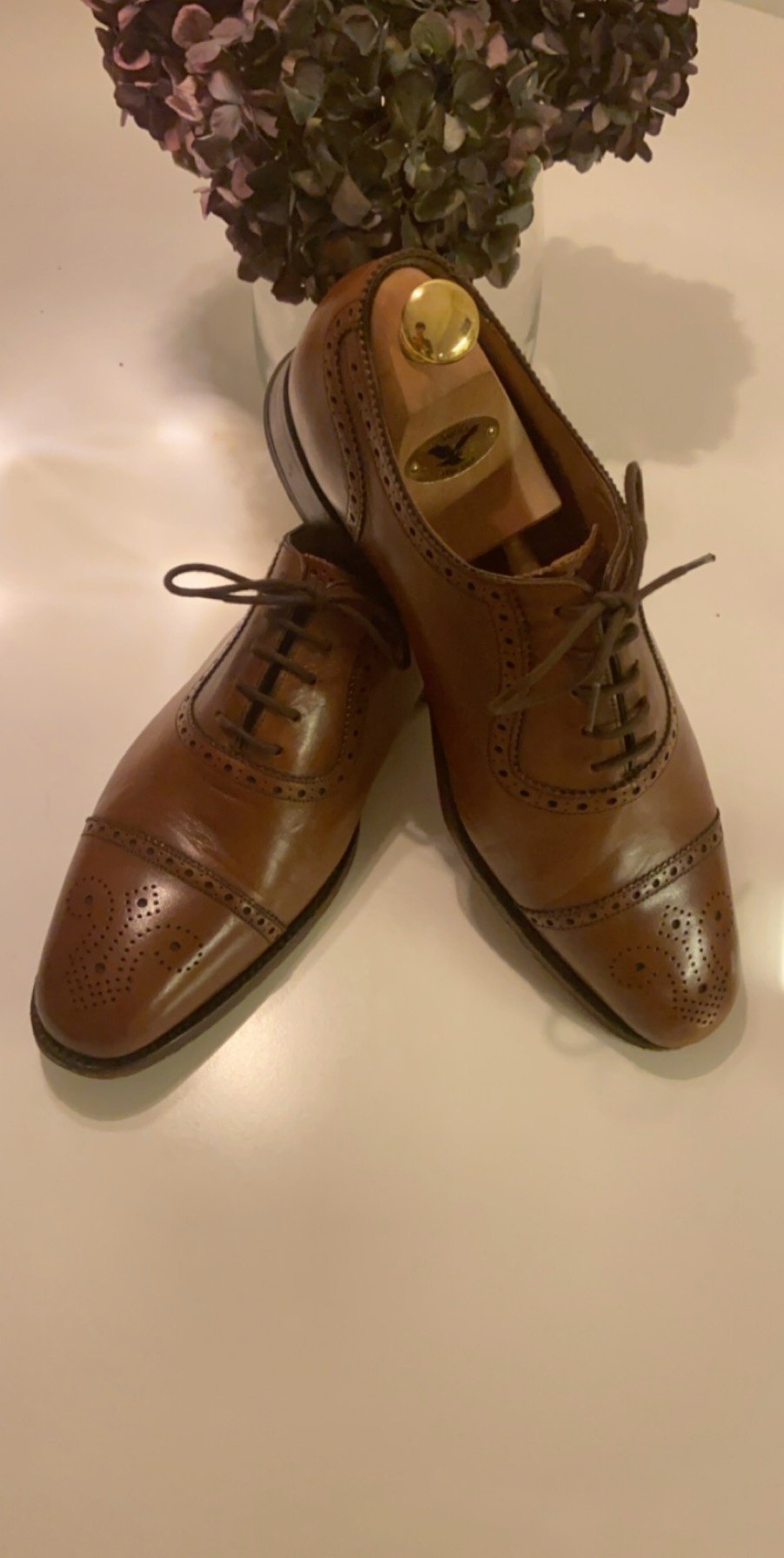 loake strand mahogany