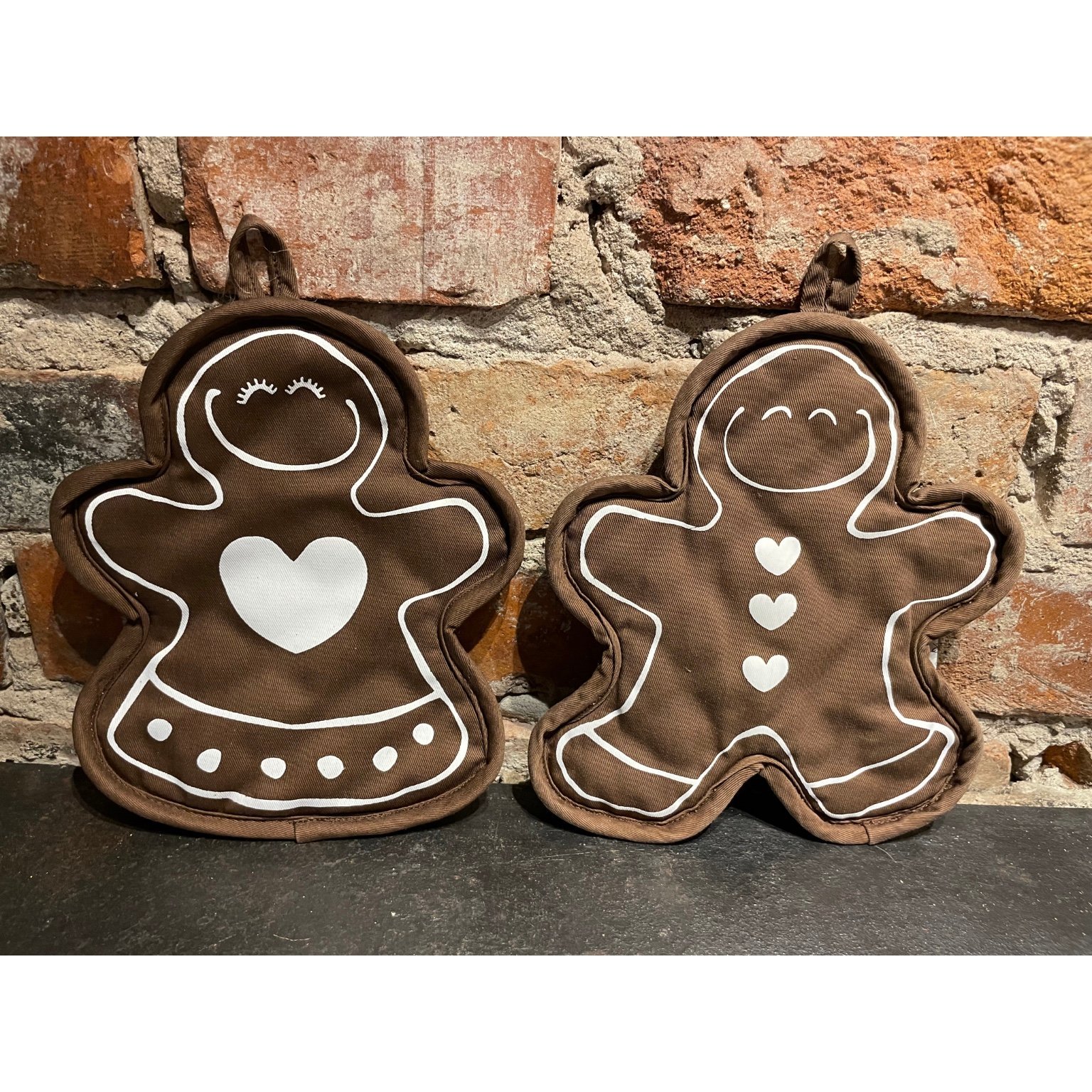 Grytlappar, pepparkakor, jul, advent Köp på Tradera (611919488)