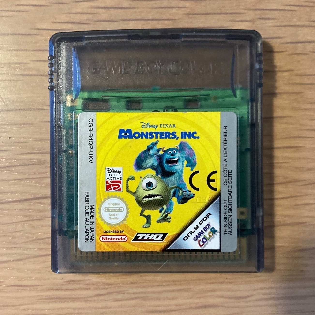 Gameboy Color Monsters Inc. Köp på Tradera (593006411)