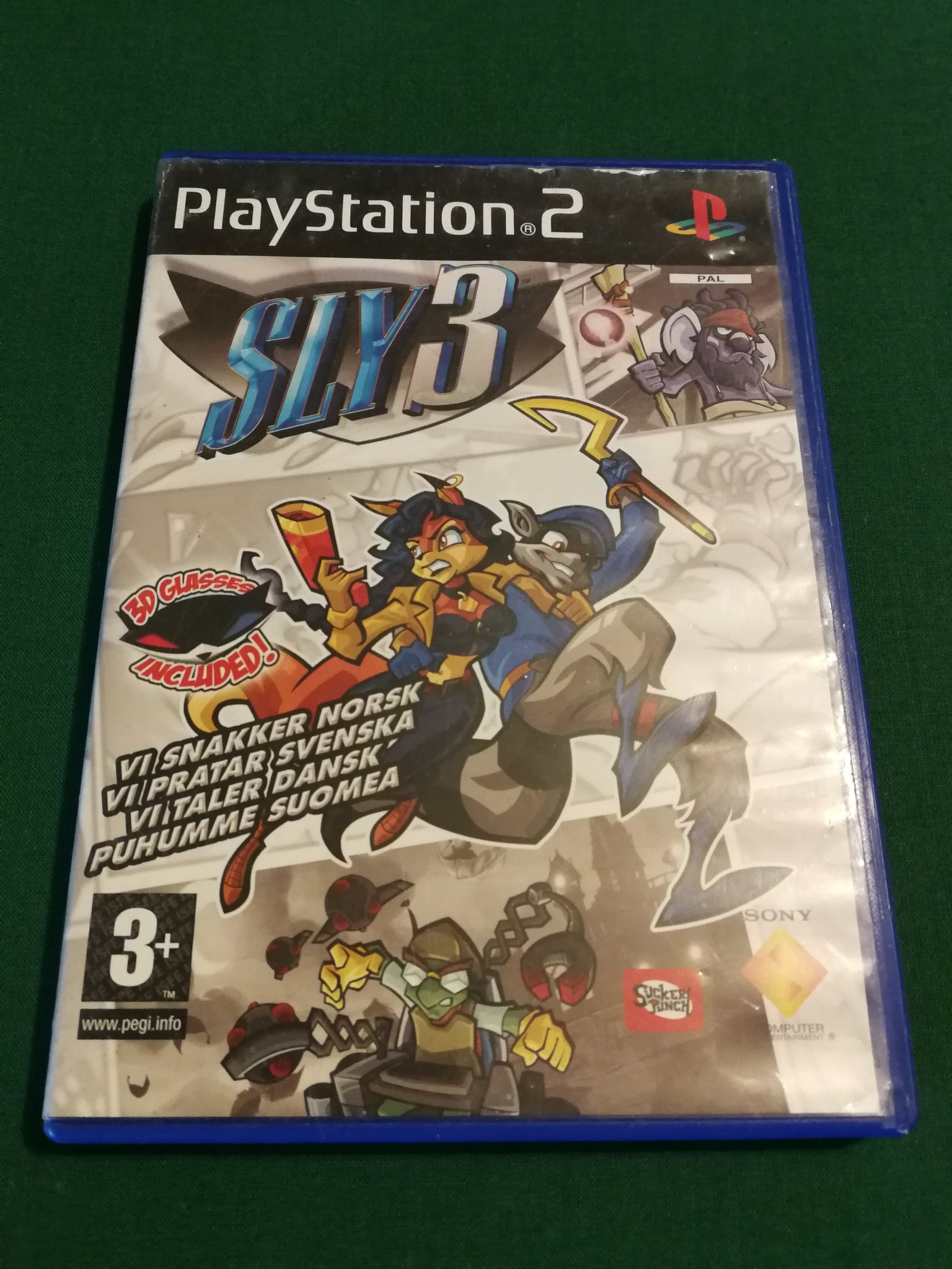 sly 3 playstation 2
