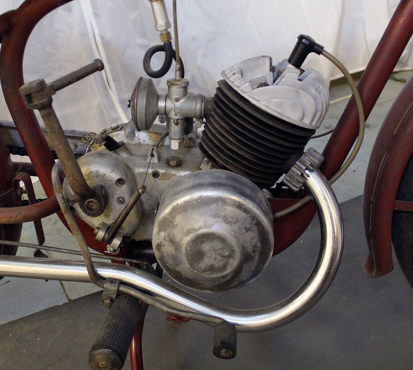 NV motor JB 128cc, 1948. Köp på Tradera (572078311)