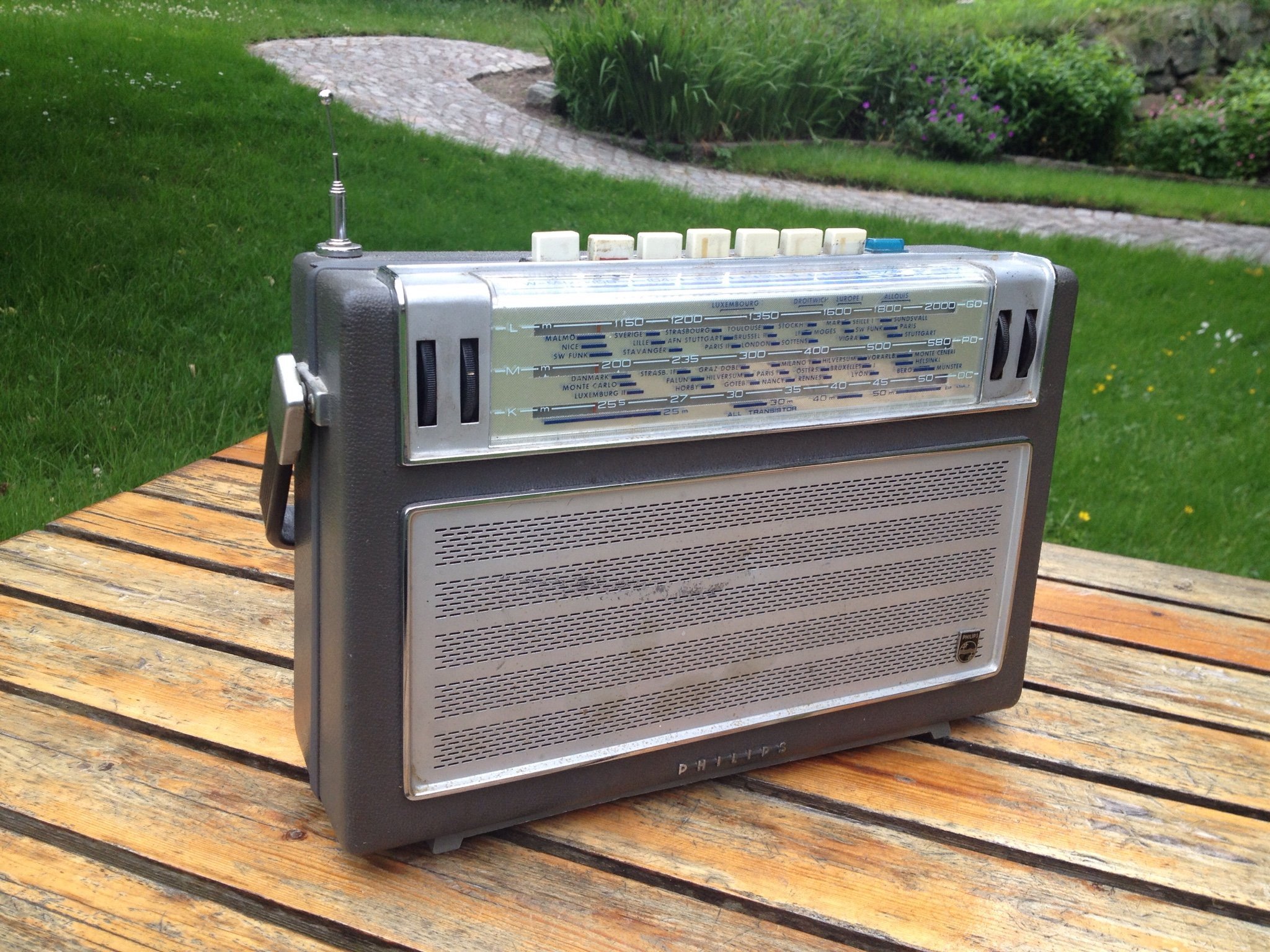 PHILIPS TRANSISTORRADIO. (355058769) ᐈ Köp på Tradera