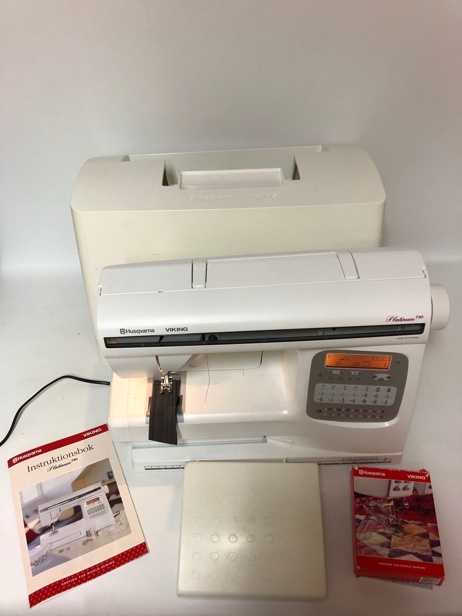 Symaskin Husqvarna platinum 730 syr mycket .. (417560902) ᐈ Köp på