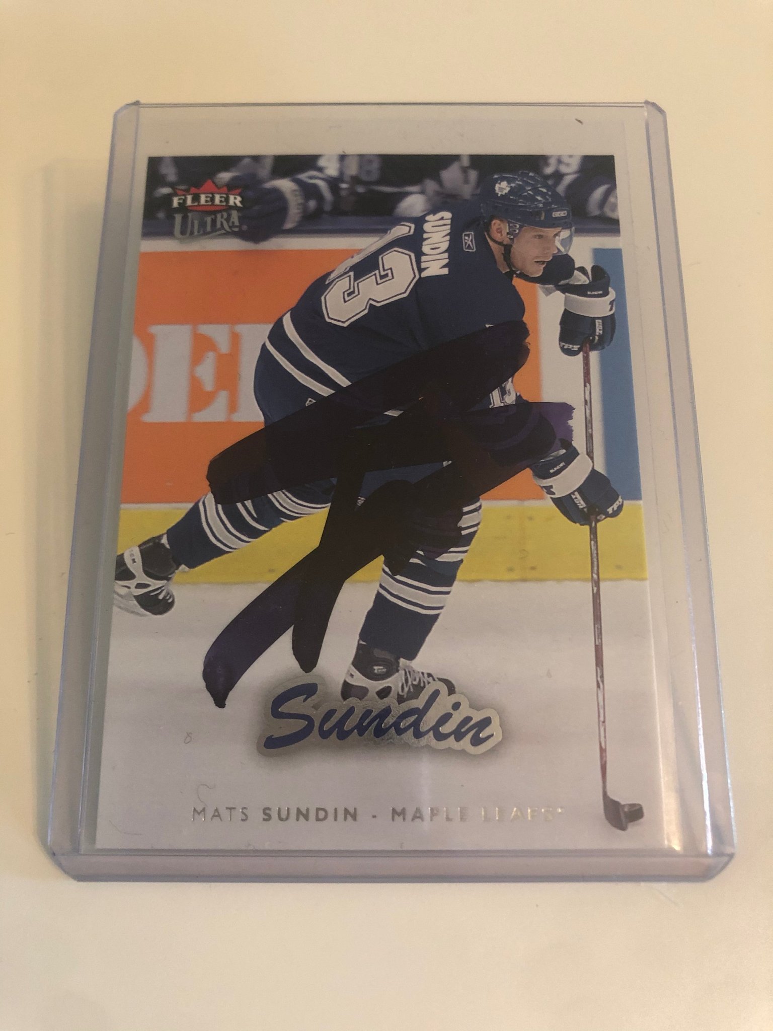 Mats Sundin Maple Leafs Signerat Kort NHL Auto (406343244) ᐈ Köp på Tradera