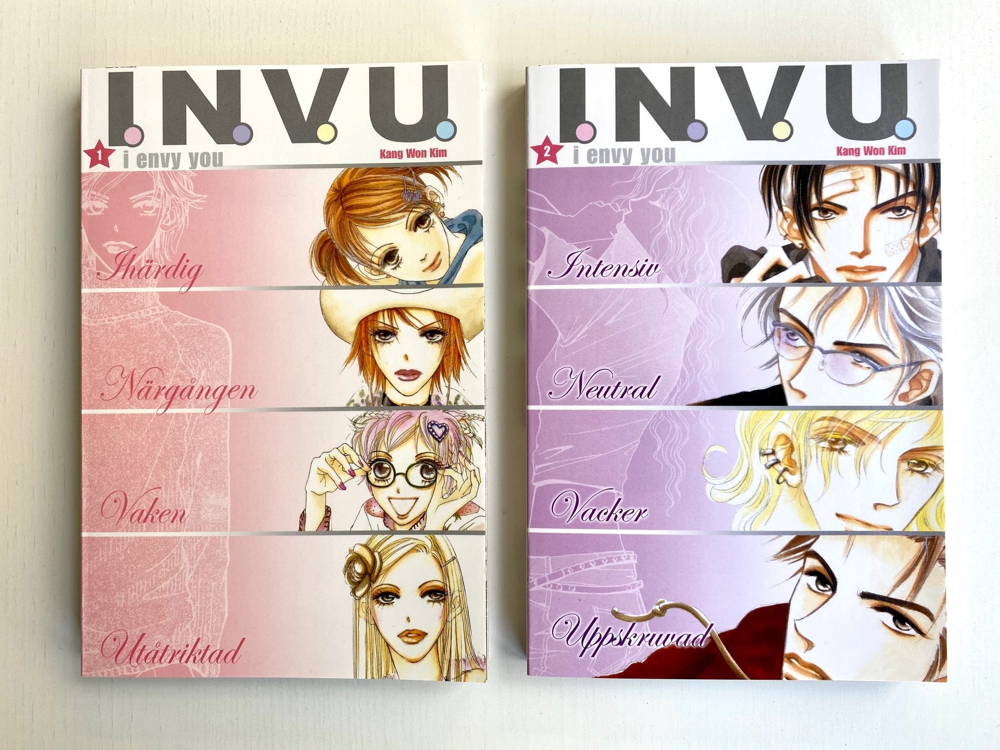 I.N.V.U i envy you vol 1 och 2 (407374253) ᐈ Köp på Tradera