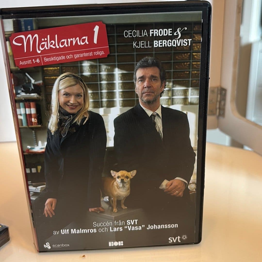 Mäklarna 1 komplette Serie mit Cecilia Frode und Kjell Bergqvist