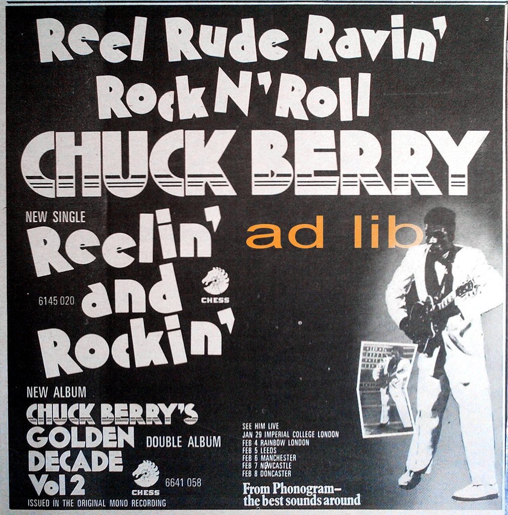 Chuck Berry Reelin And Rockin