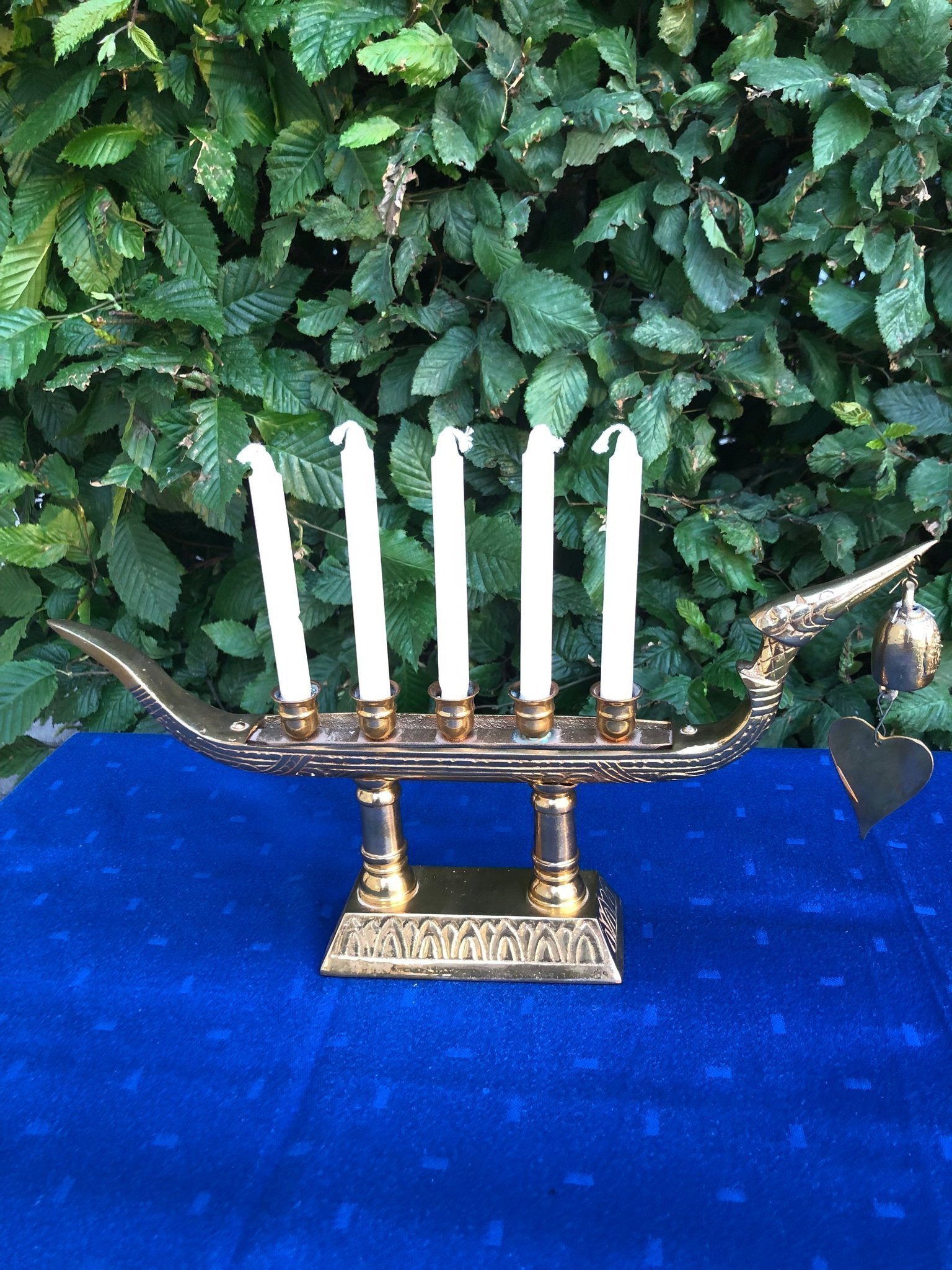 Drake båt ljusstake asiatisk stil mässing drakb.. | Köp på Tradera ...