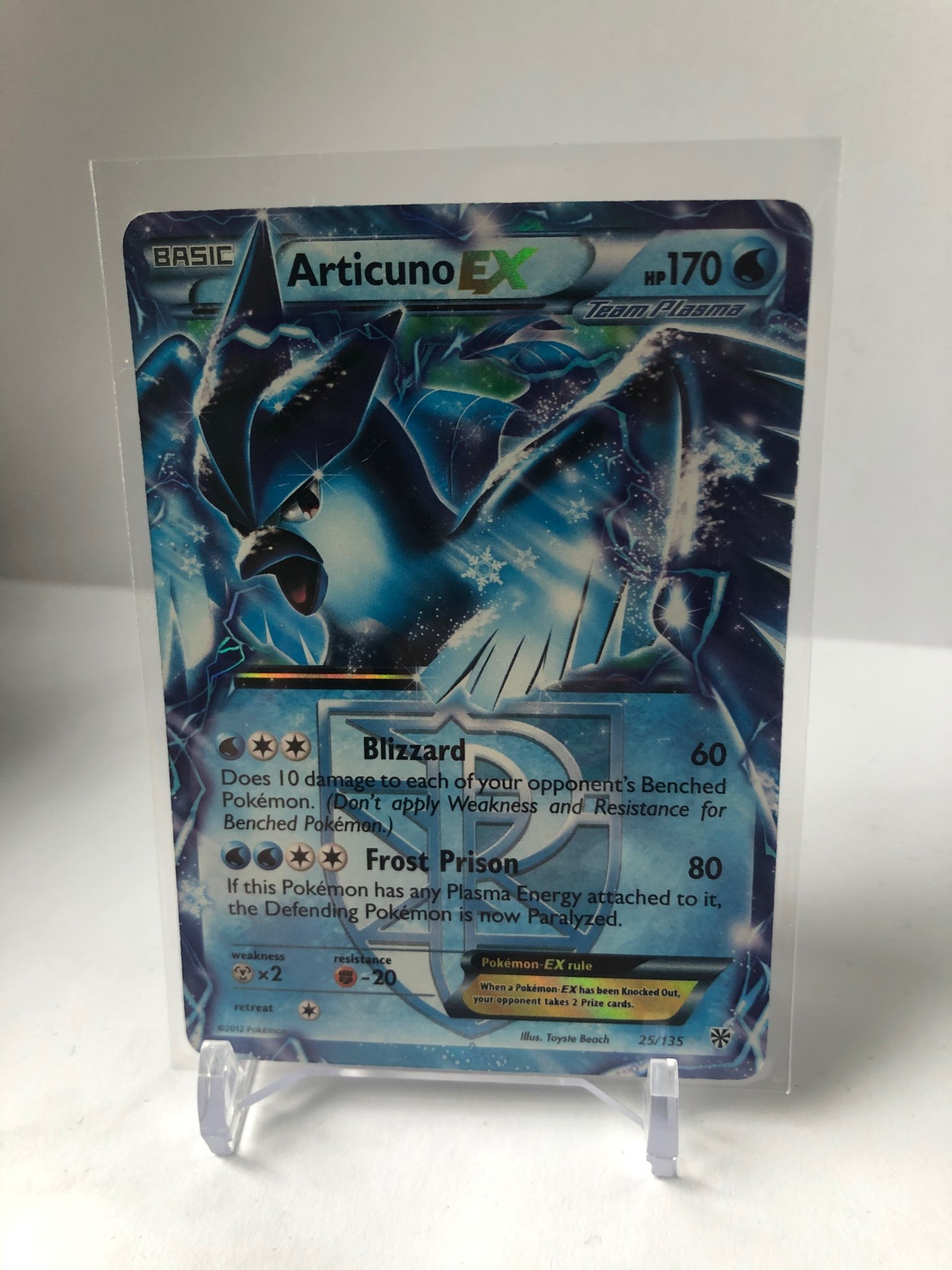 Articuno EX // team plasma 25/135 (417213027) ᐈ Köp på Tradera