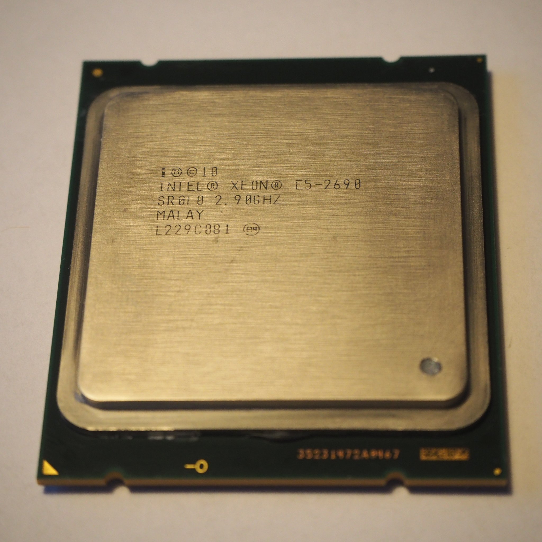 Processor Intel Xeon E5-2690 SR010 2.90GHZ (419066825) ᐈ Köp på Tradera