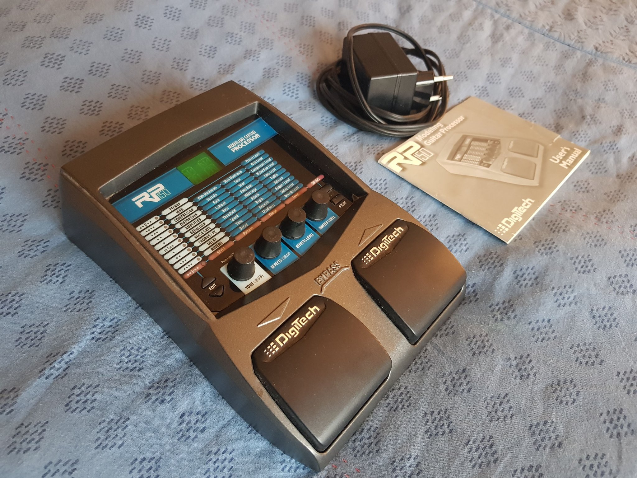 Digitech RP150 multieffektpedal (419255918) ᐈ Köp på Tradera