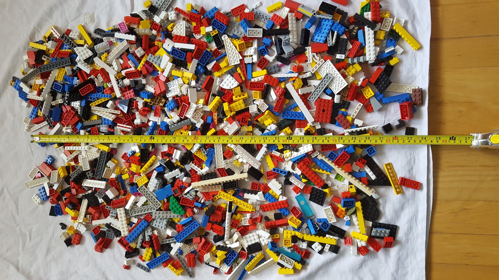 LEGO, 2.48kg, lösvikt / blandat lego (406647986) ᐈ Köp på Tradera