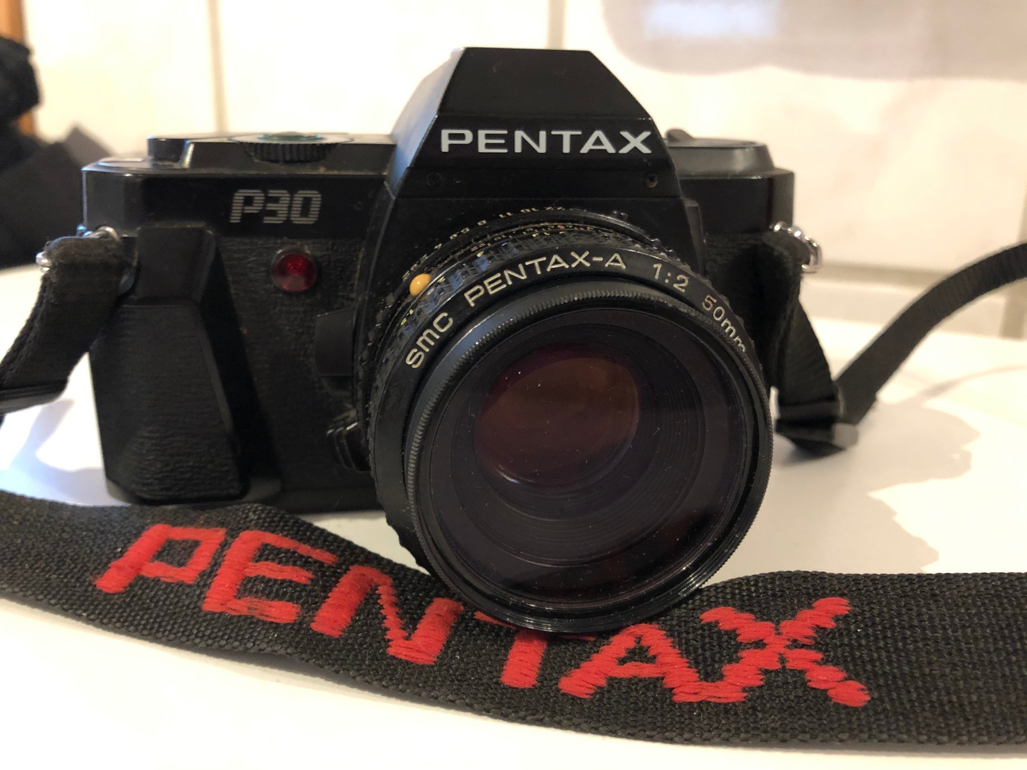 Pentax P30, retro, analog kamera (381478238) ᐈ Köp på Tradera