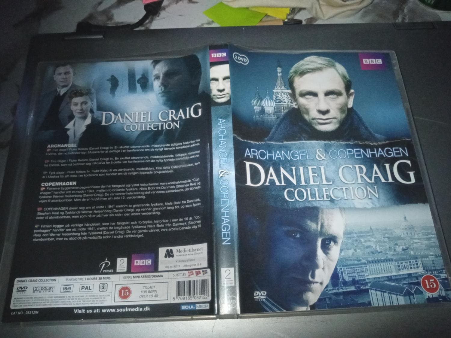 Pack de DVDs Archangel y Copenhagen con Daniel Craig