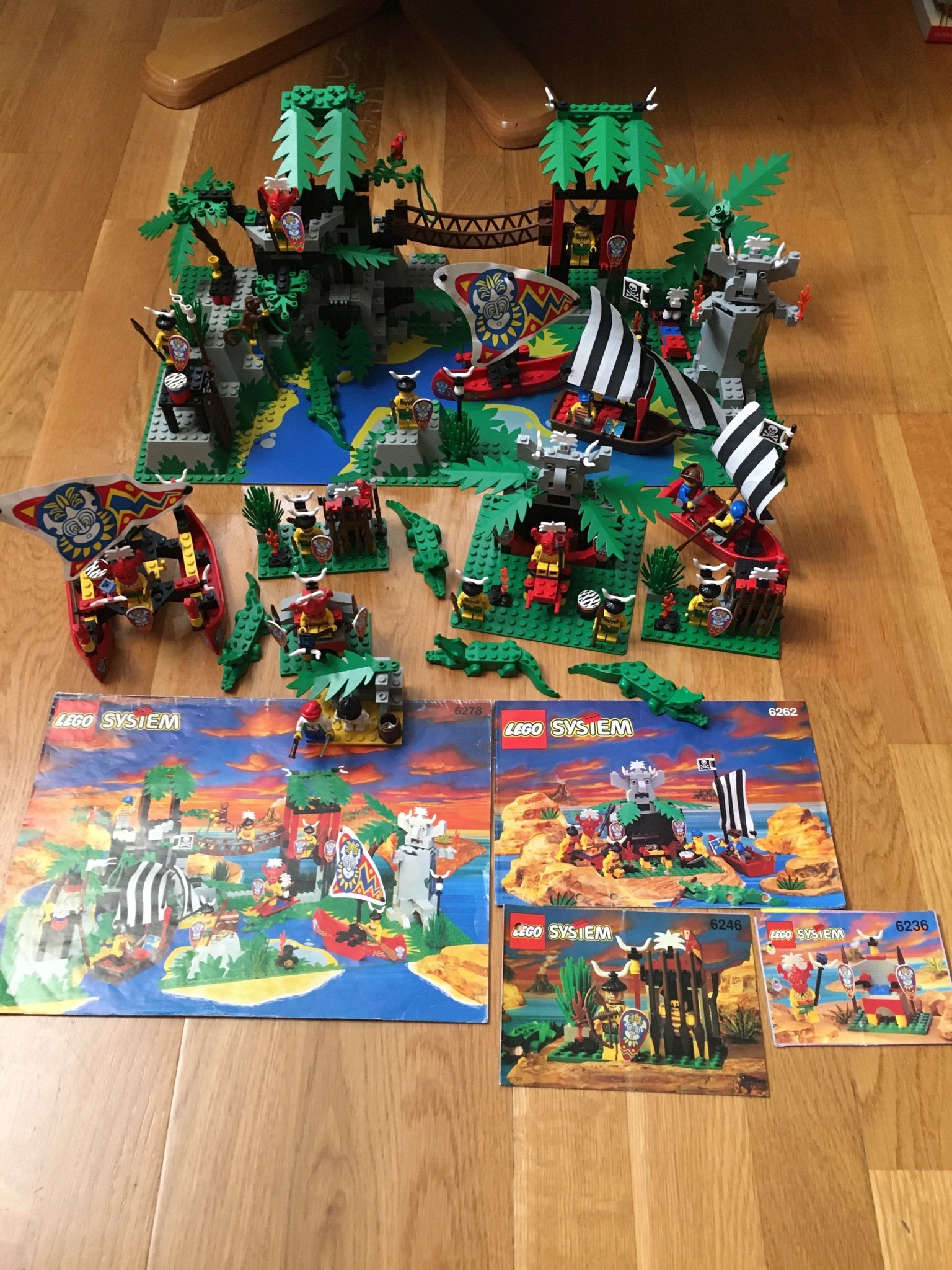 LEGO Islanders Pirates 6278 6262 6246 6236 6256