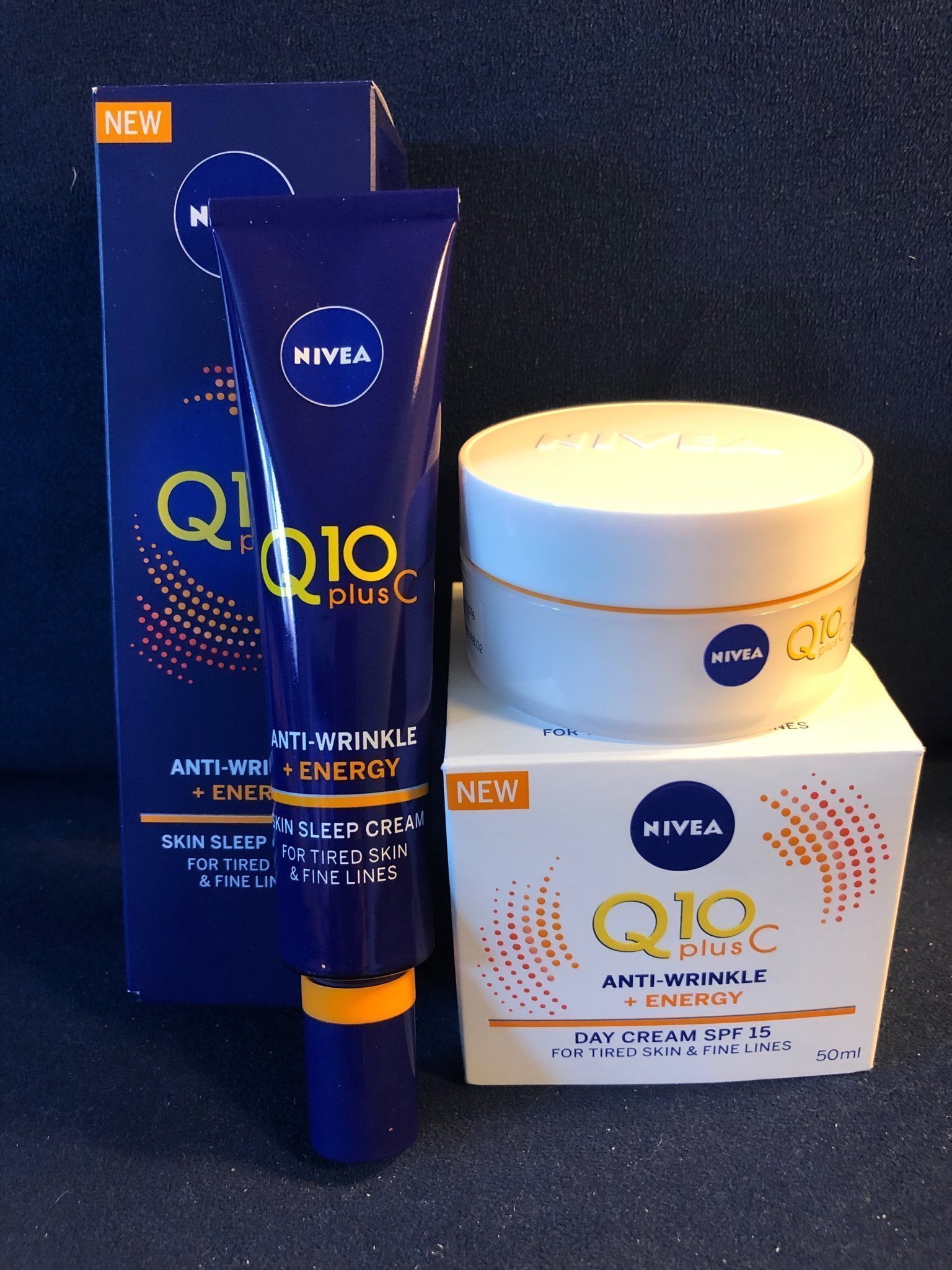 nivea q10 plus c anti wrinkle energy skin sleep cream
