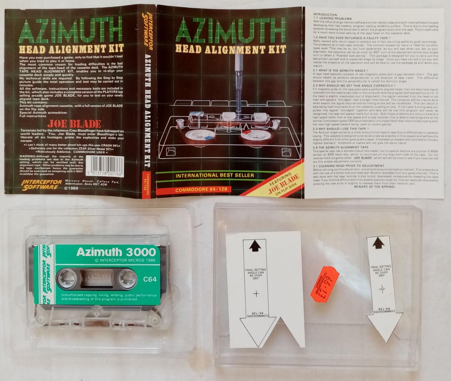 Azimuth Head Alignment Kit Commodore 64/C64 S.. (419997336) ᐈ Köp på Tradera