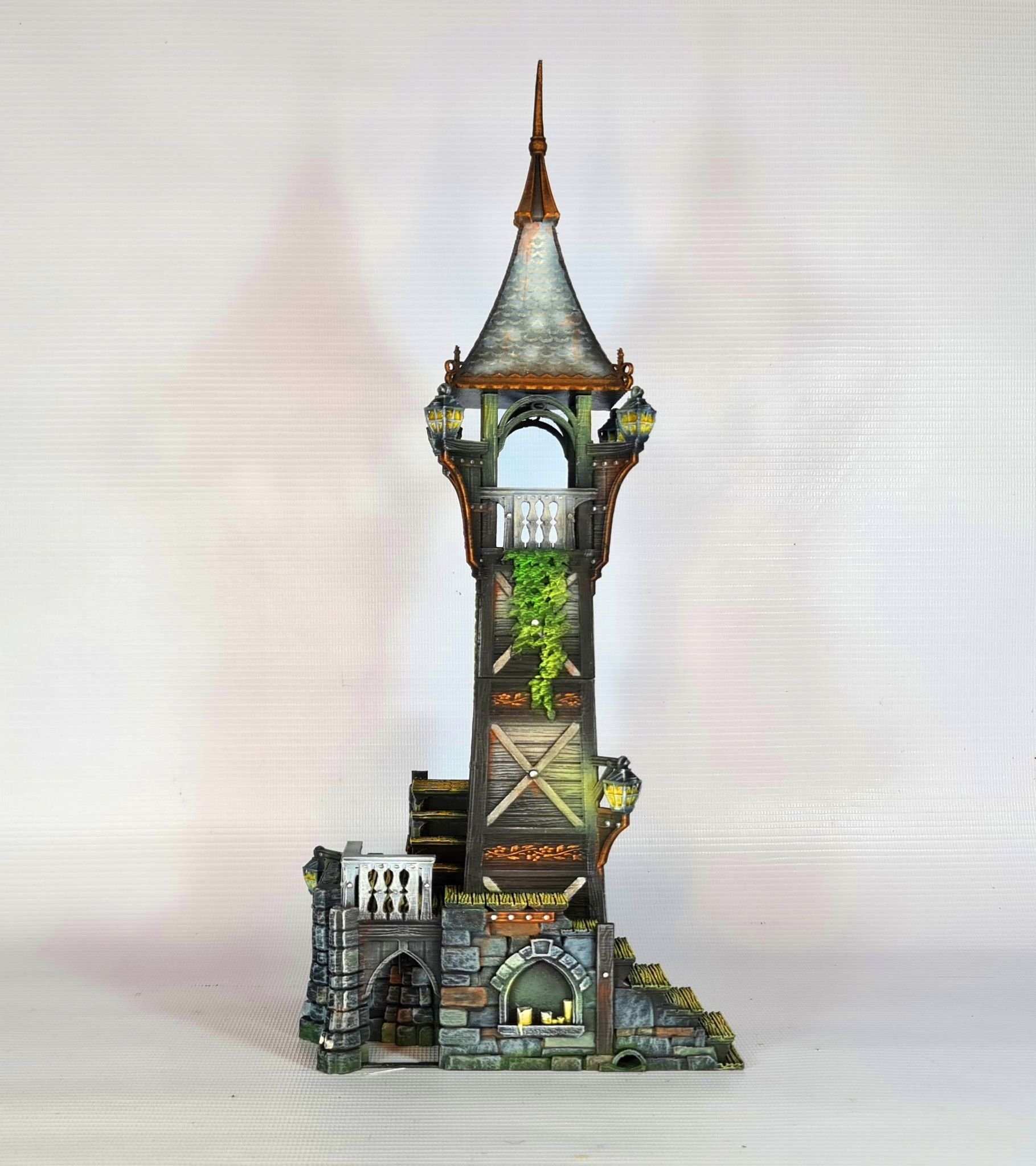 Weatherstorm Tower från 3DP4U | modell figurspel hus dnd d&d