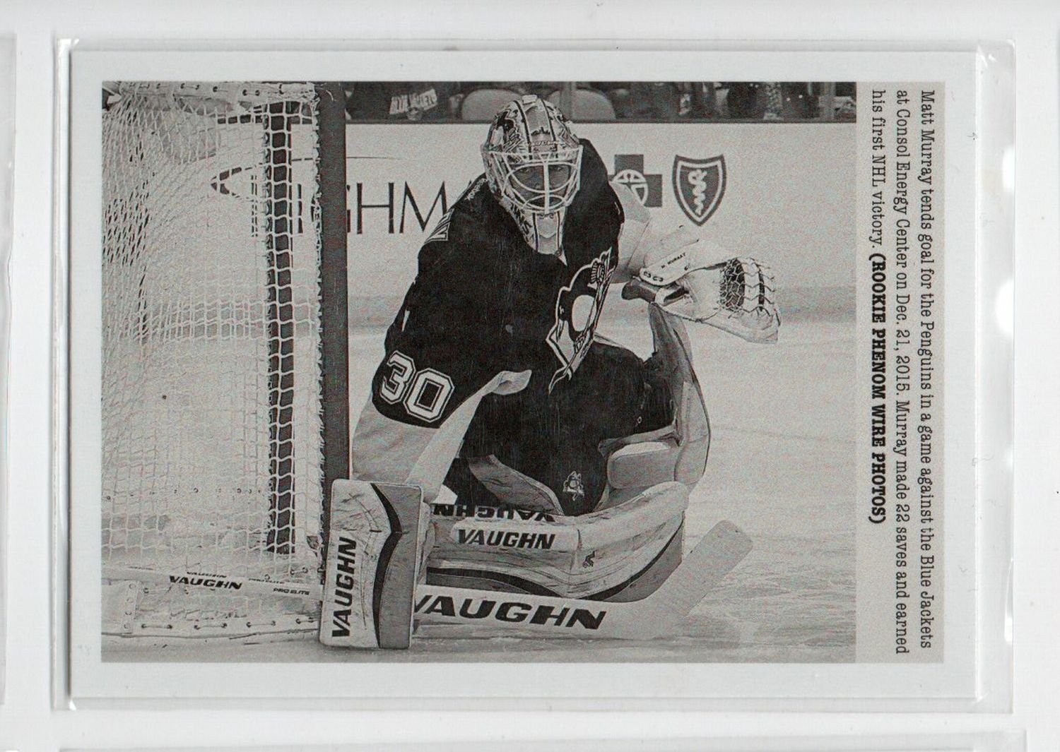 2015-16 Upper Deck Portfolio #305 Matt Murray (40-X343-PENGUINS)
