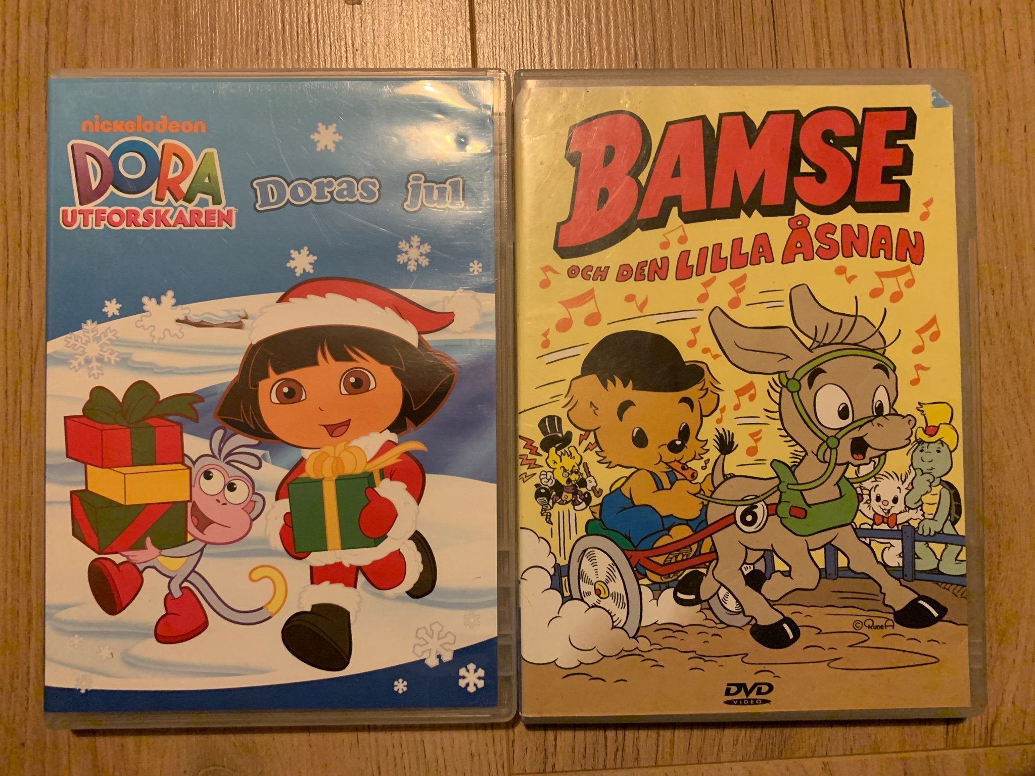 Doras jul, Bamse och den lilla Åsnan, DVD Köp på Tradera (584879368)