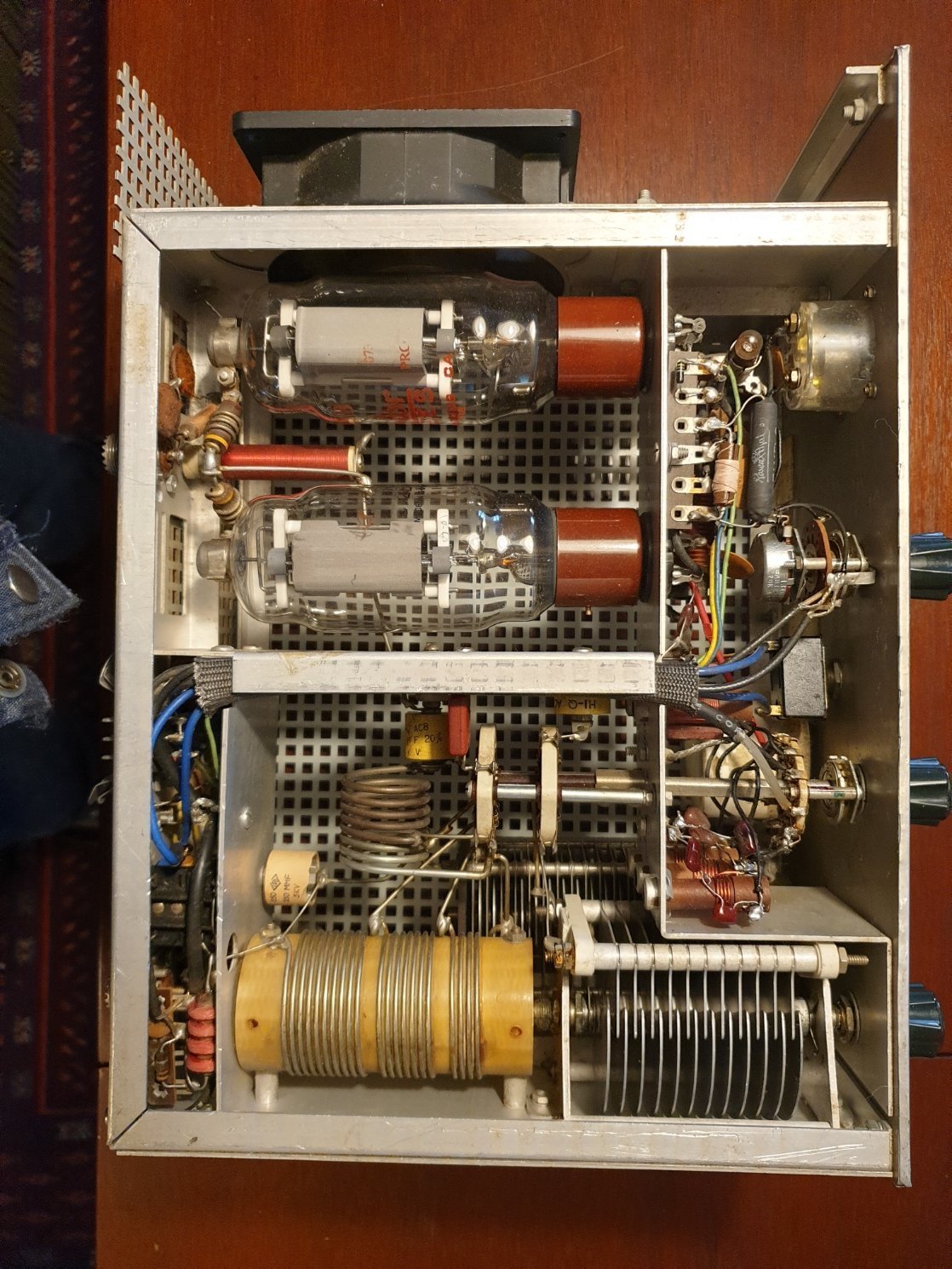Heathkit HA14 Power Amplifier i nytt chassie Köp på Tradera (571673231)