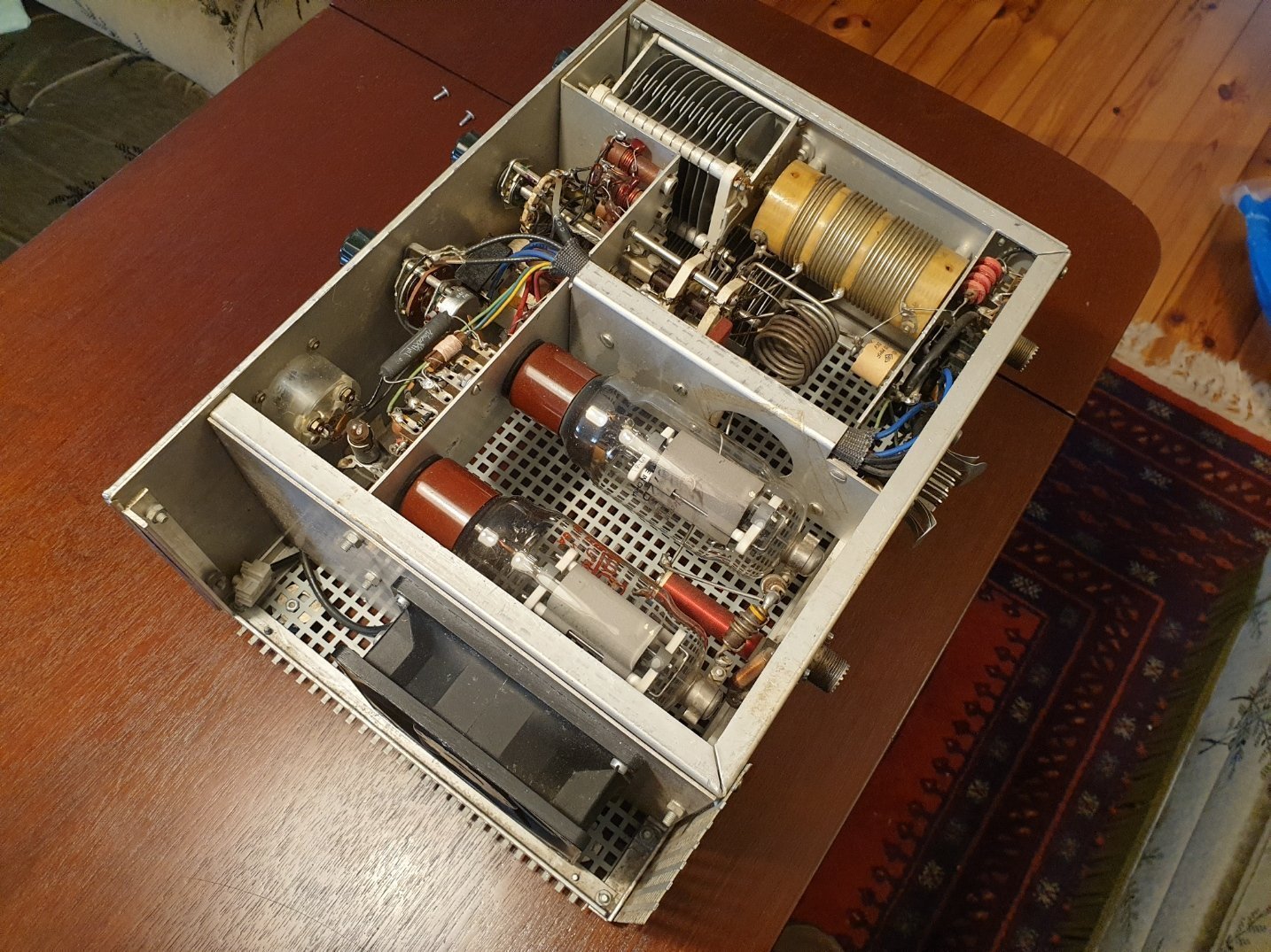 Heathkit HA14 Power Amplifier i nytt chassie Köp på Tradera (571673231)