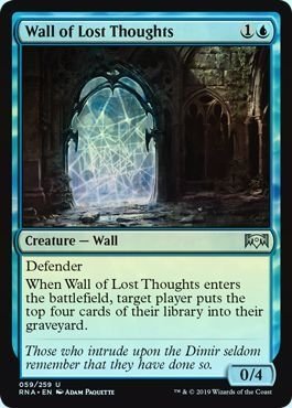 Wall of Lost Thoughts - Folie (Ravnica Allegiance)