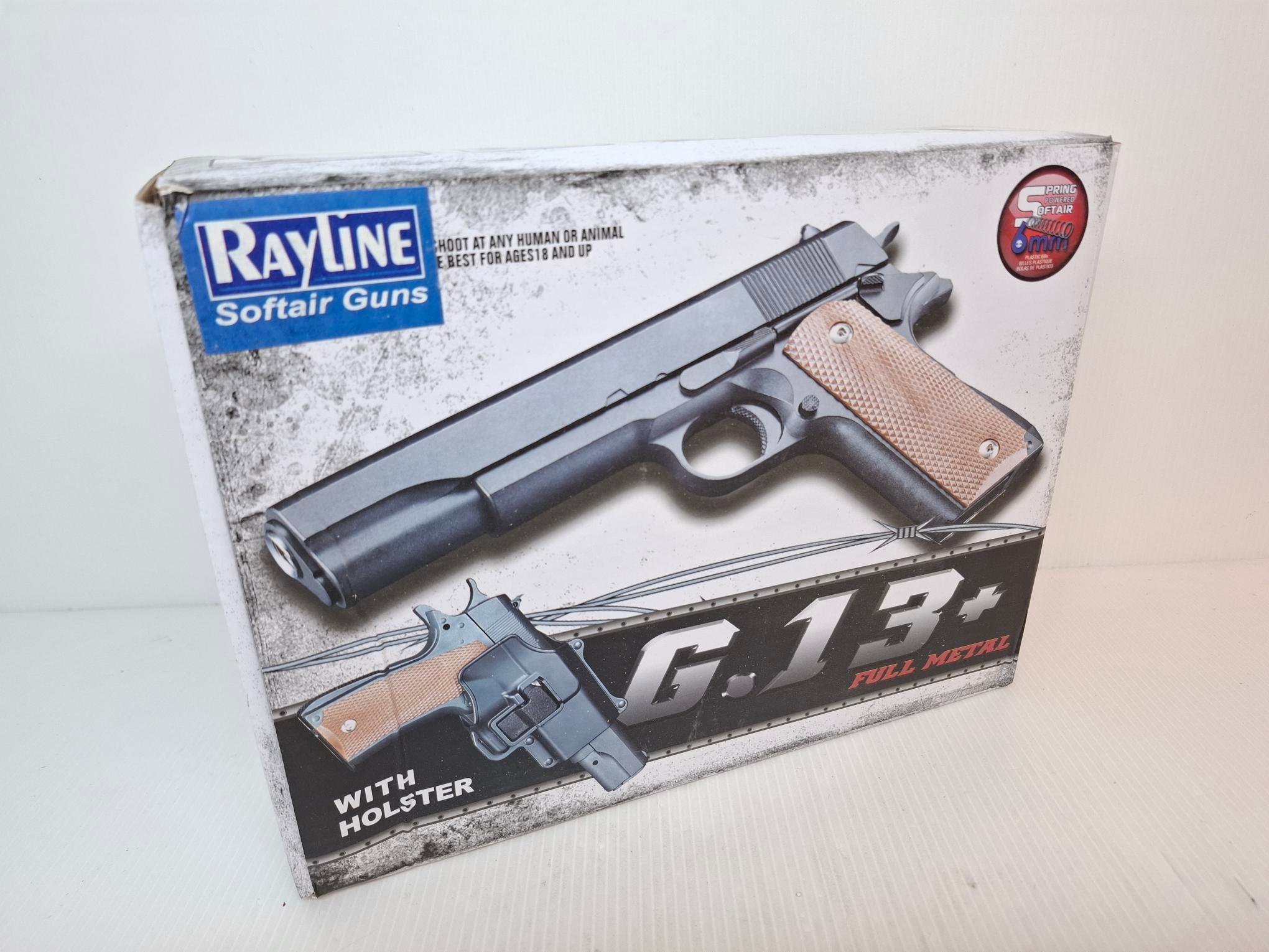 Soft Air Gun Skala 1:1 Rayline G.13+ Metall, Ha.. | Köp på Tradera ...