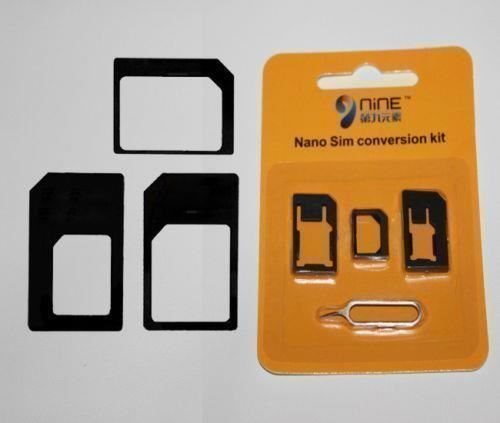 Sim Kort Nano Till Micro