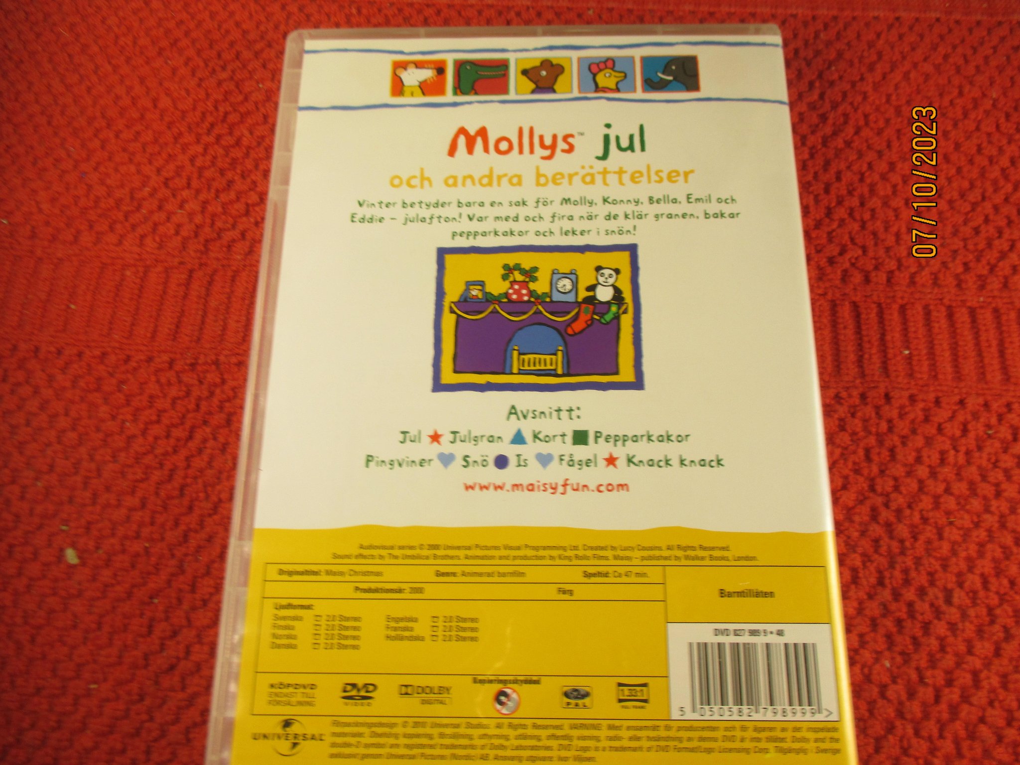 MOLLYS JUL MOLLY MUS JULFILM JULEN JUL DVD SVEN.. Köp på Tradera