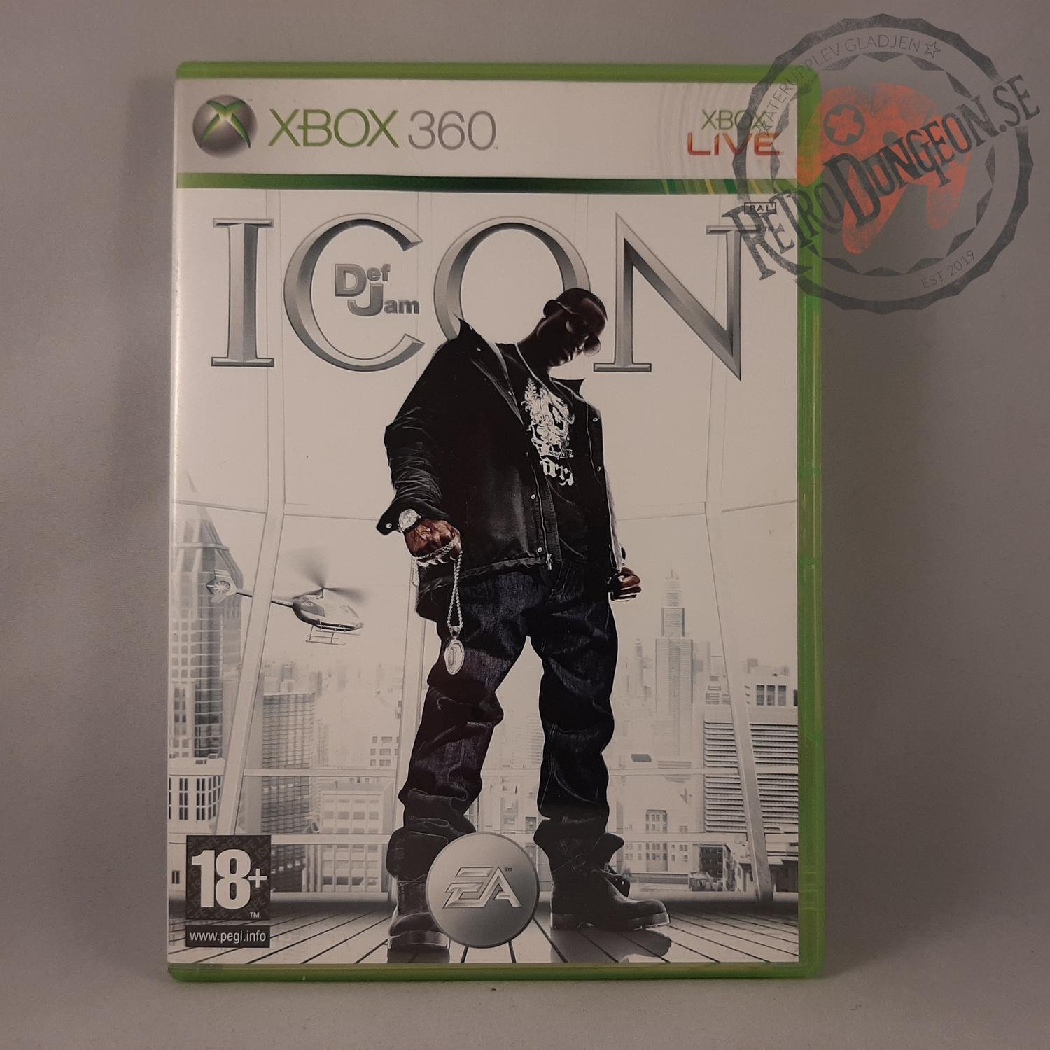 Def Jam Icon till Xbox 360 (405657659) ᐈ RetroDungeon på Tradera