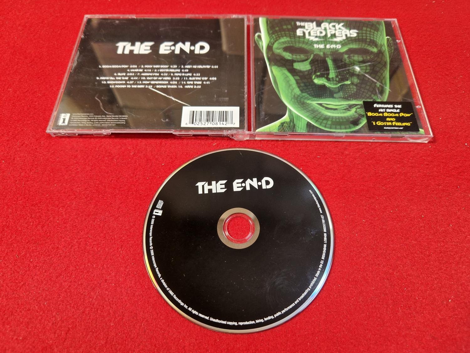 Se produkter som liknar THE BLACKEYED PEAS THE END t.. på Tradera