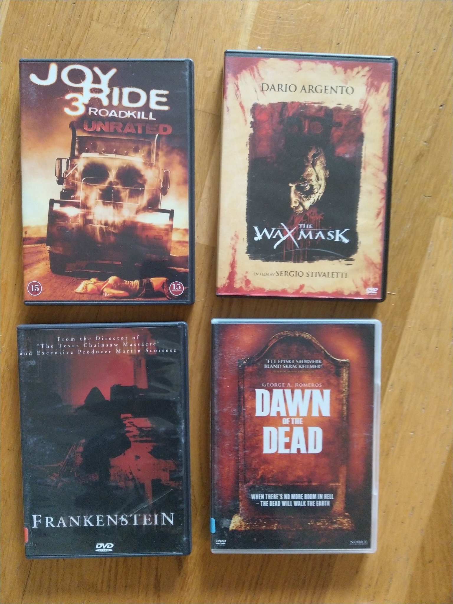 Skräck filmer dvd (407132664) ᐈ Köp på Tradera
