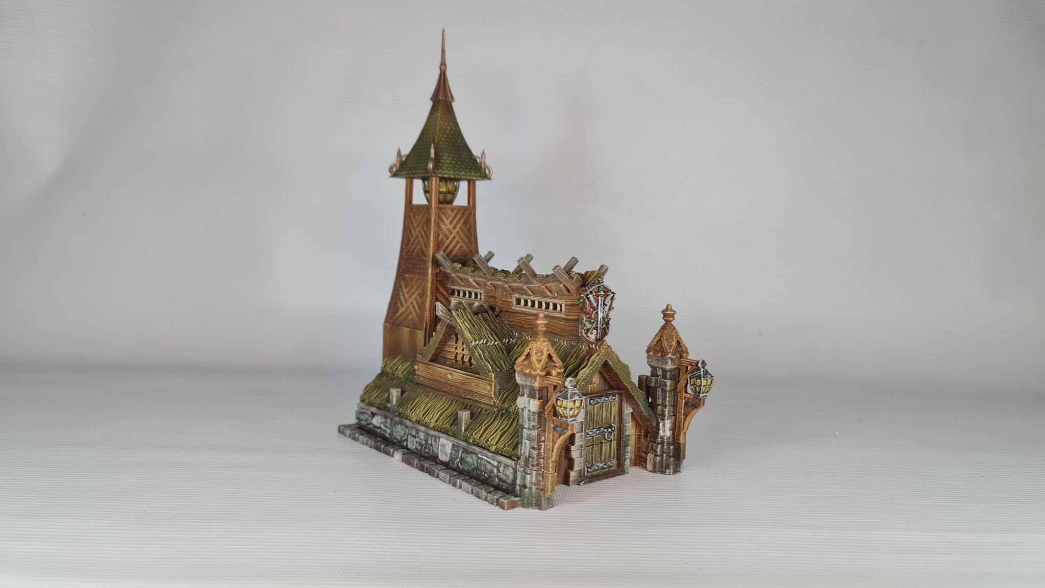 Sheriff Office från 3DP4U | modell figurspel hus dnd d&d