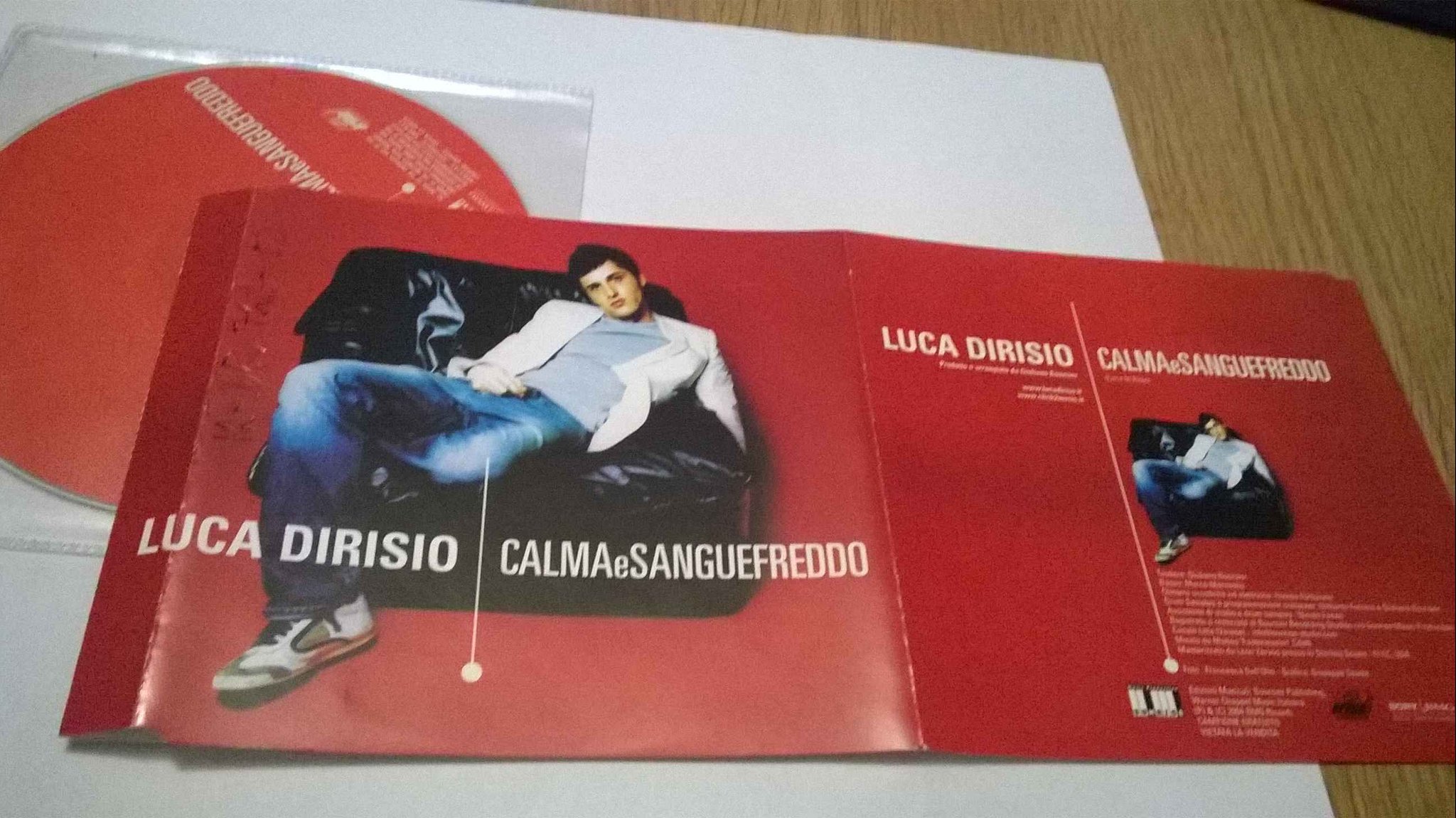 Luca Dirisio ? Calma E Sangue Freddo, singel CD (247995723) ᐈ Köp på