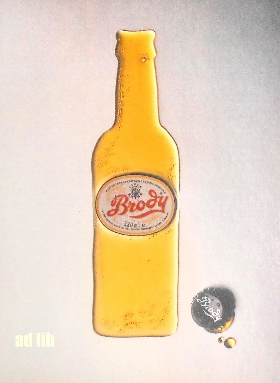 BRODY CIDER EXTRA TIDNINGSANNONS Retro 1990Tal (263479732) ᐈ Köp på