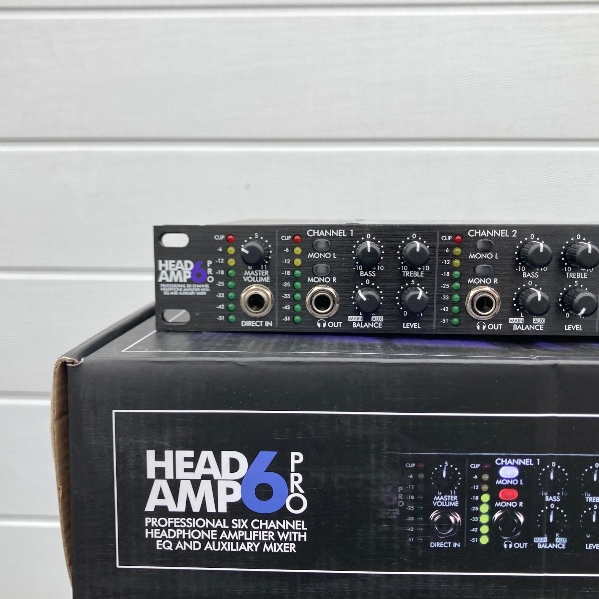 ART Headamp 6 Pro; Seriös 6kanals hörlursförst.. Köp på Tradera