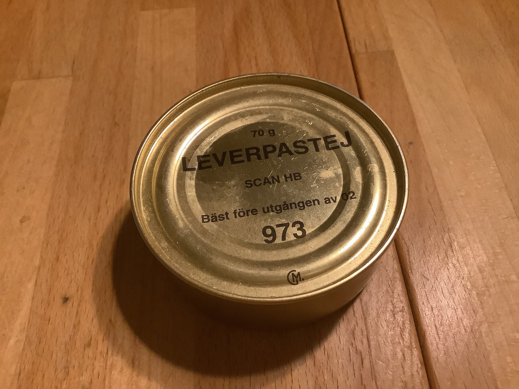 Försvarets leverpastej Köp på Tradera (584379897)