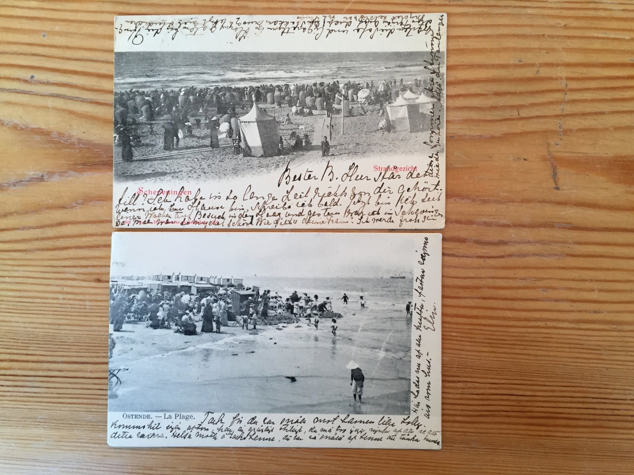 Belgien Ostende 1893 ? och Nederländerna Hollan ...