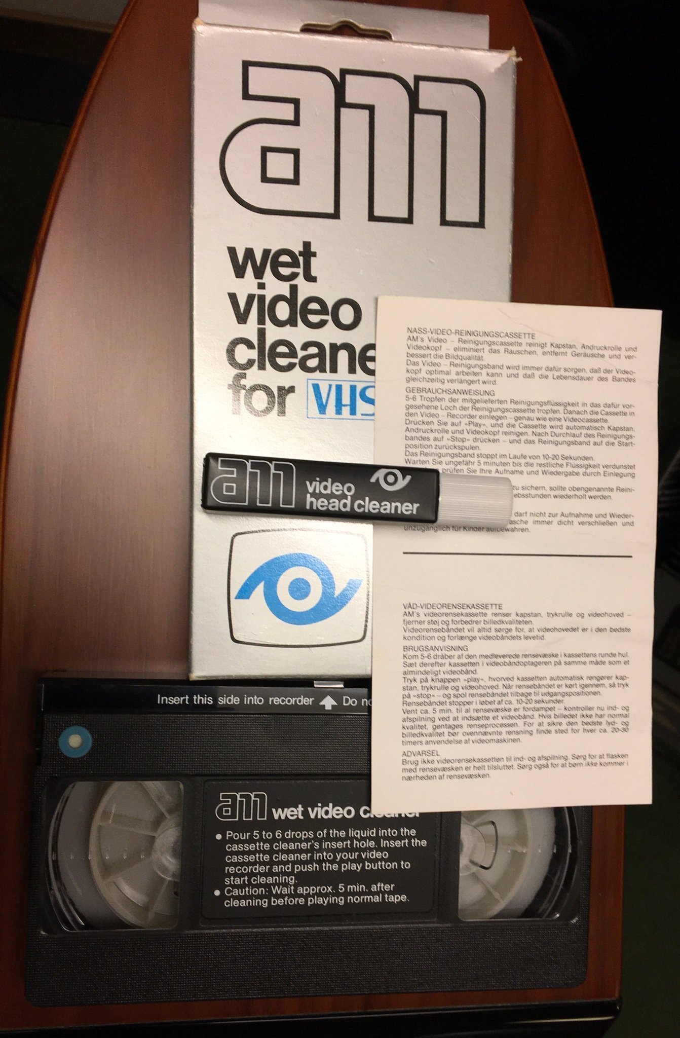 a11 VHS cleaner Köp från Radiohandlarn på Tradera (595590725)