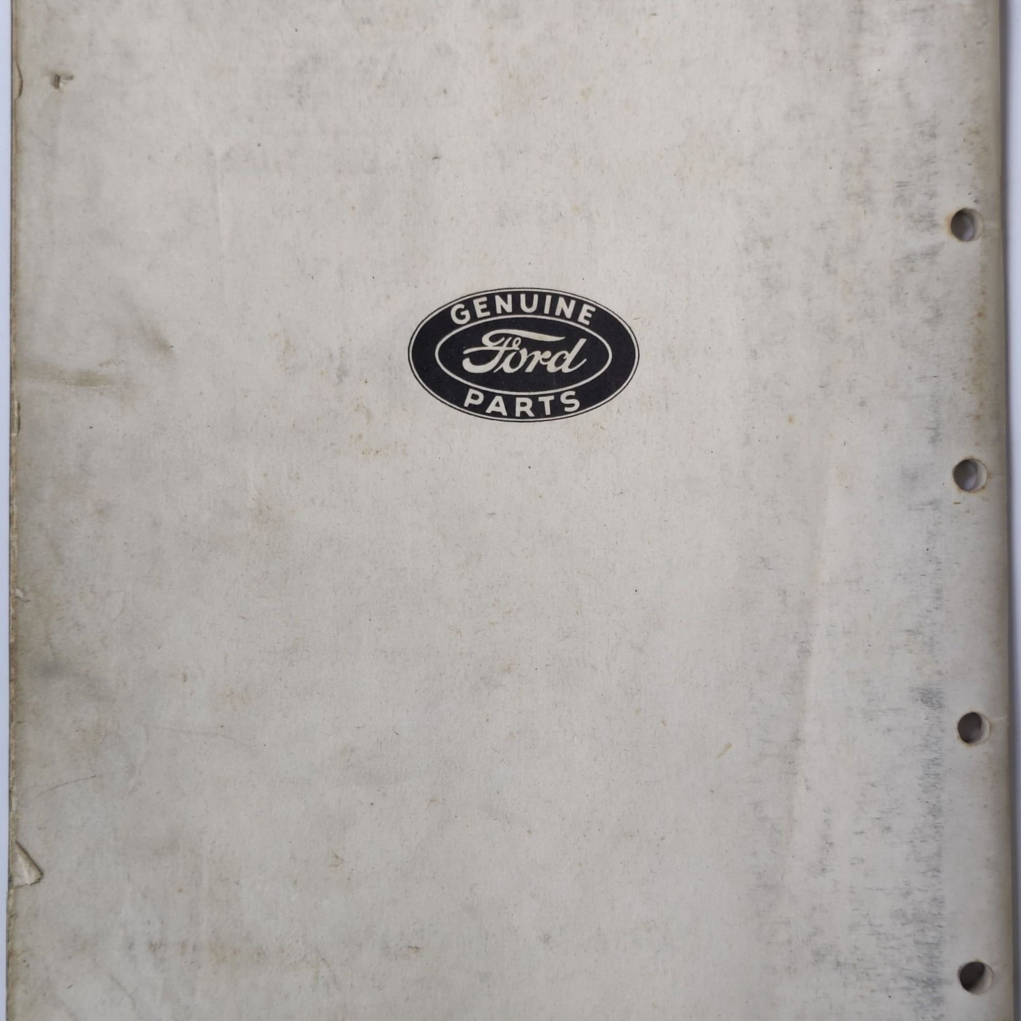 Se produkter som liknar Ford Body parts list 1935 på Tradera (581189612)