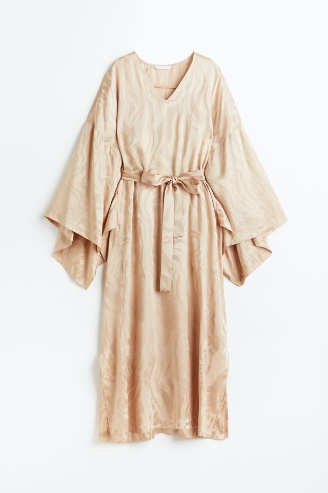 Hm H&M kaftan kaftanklänning maxiklänning långk.. | Köp på Tradera ...