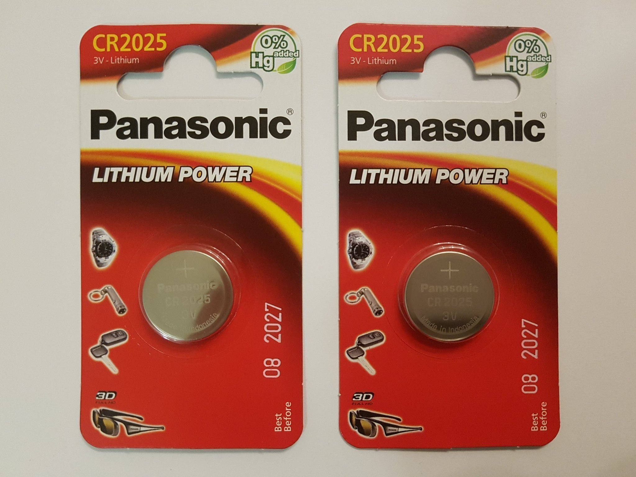 Batteri PANASONIC 3V lithium battery 2025 D.. (409081095) ᐈ Köp på