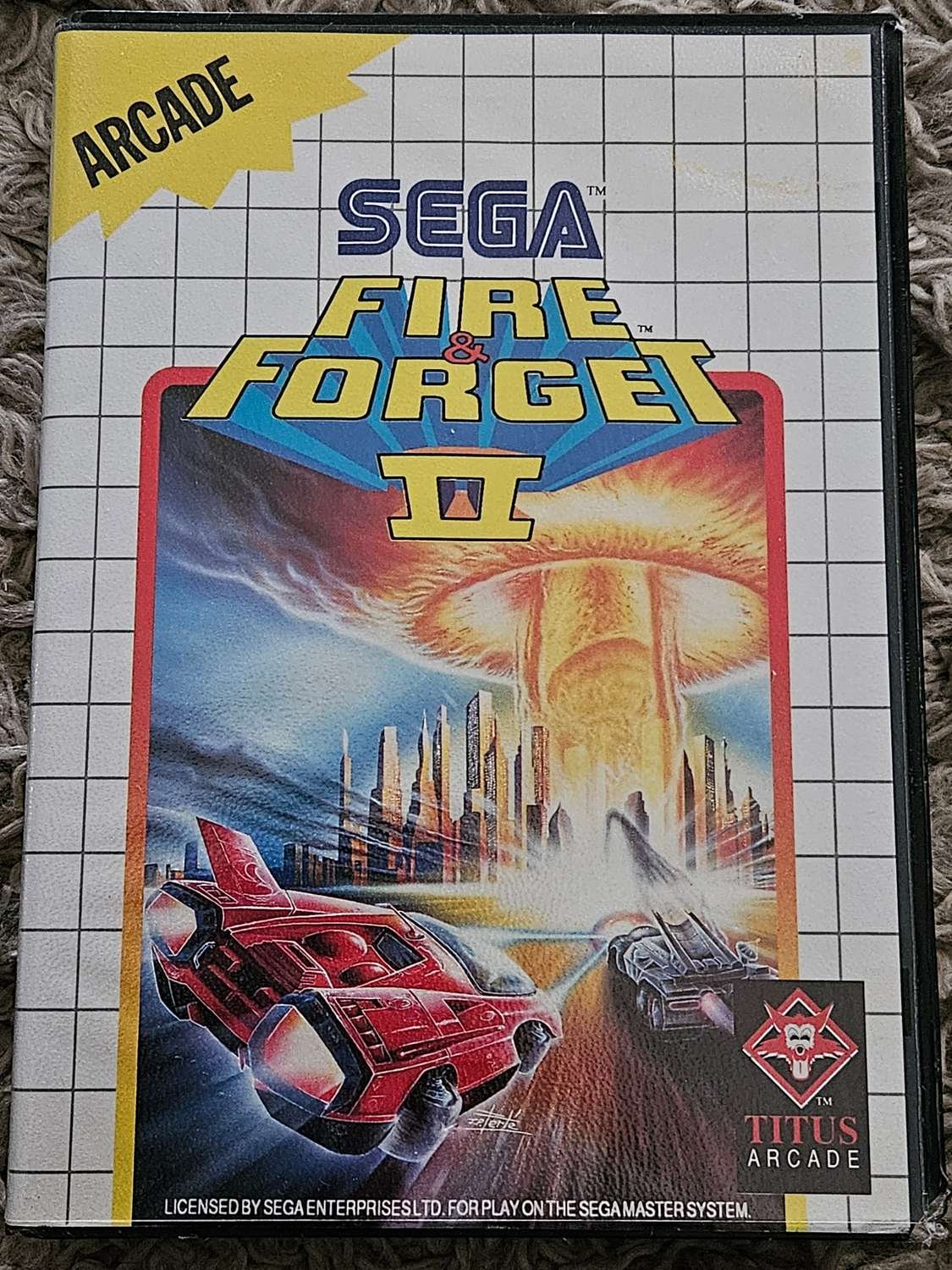 FIRE & FORGET II -.Sega Master.. | Köp från SandsOfTime på Tradera ...