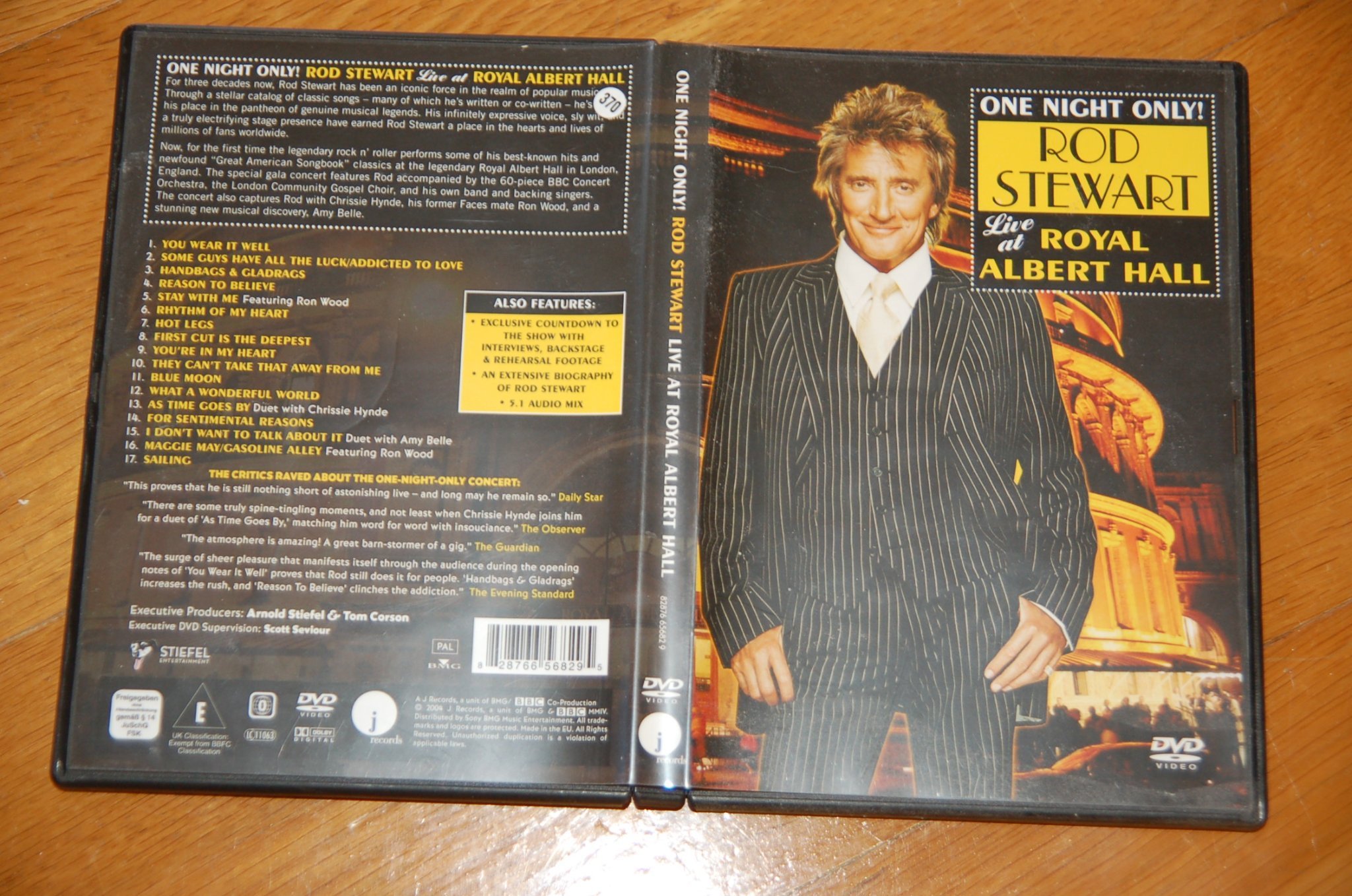 Rod Stewart. Live At The Royal Albert Hall. (402005401) ᐈ Köp på Tradera